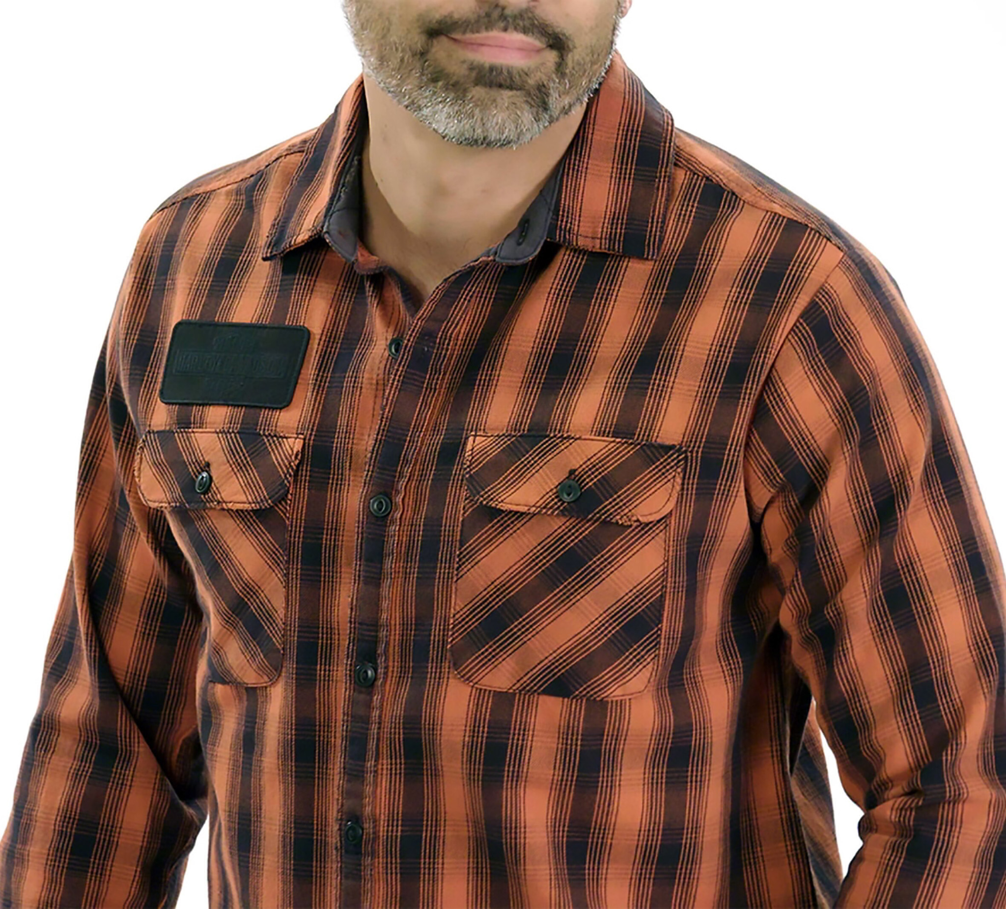 Men's Oak Leaf Plaid Shirt