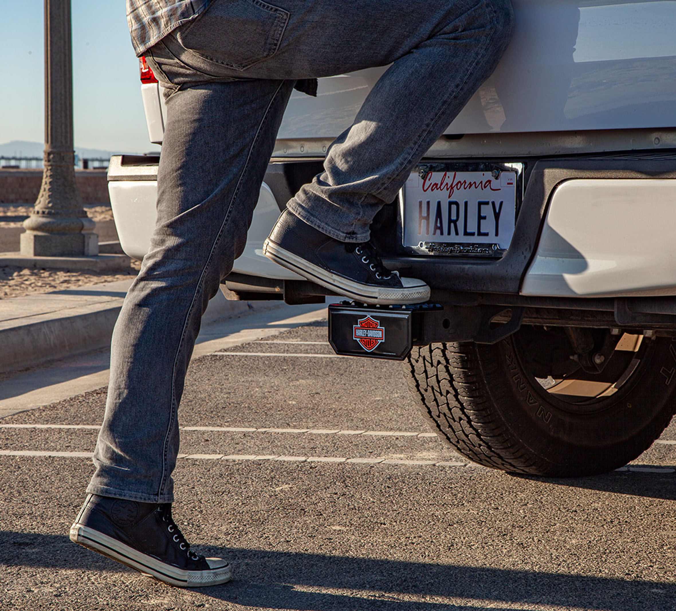 Bar & Shield Step Hitch Cover