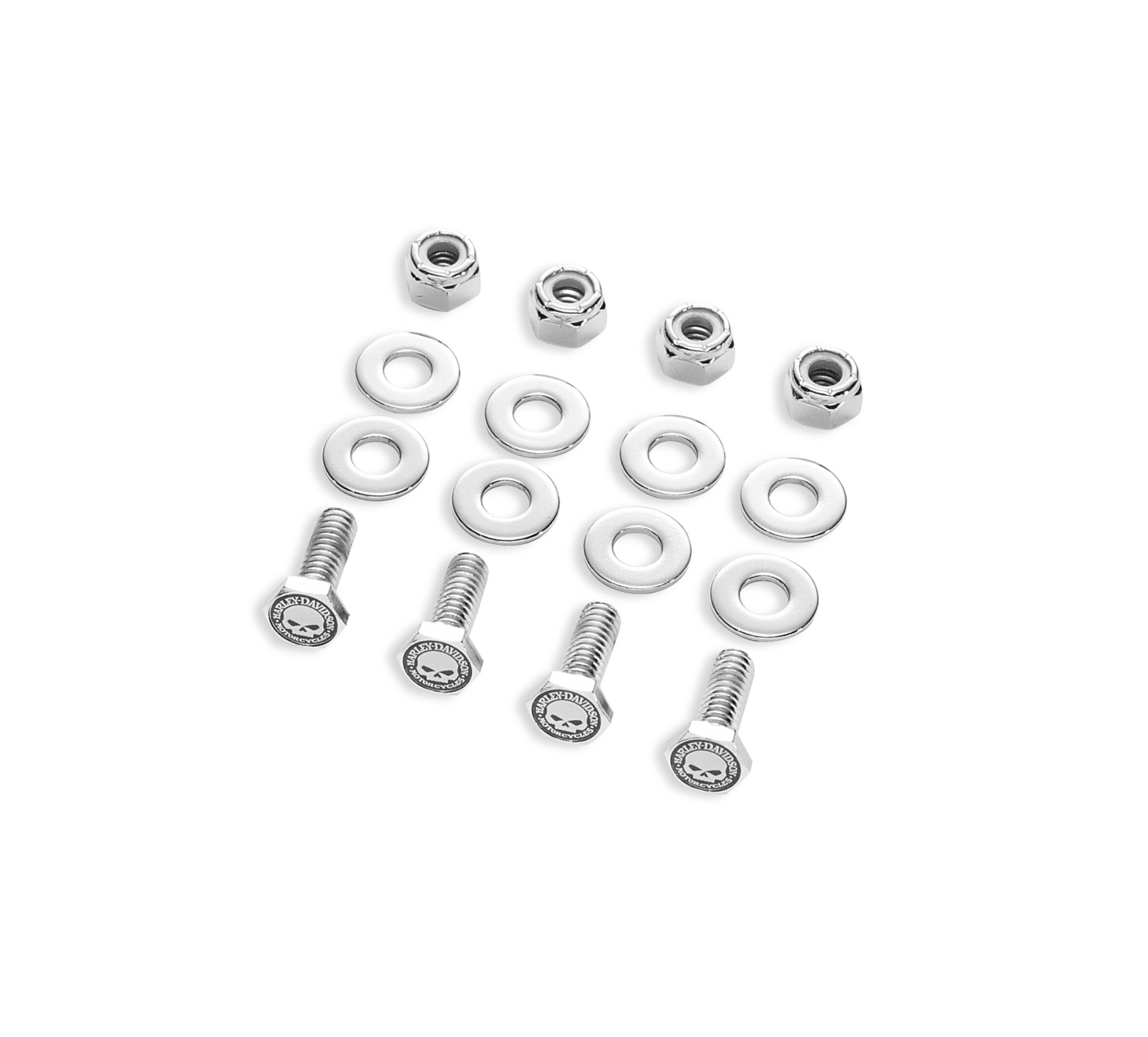 Willie G Skull Nummernschild-Montagekit