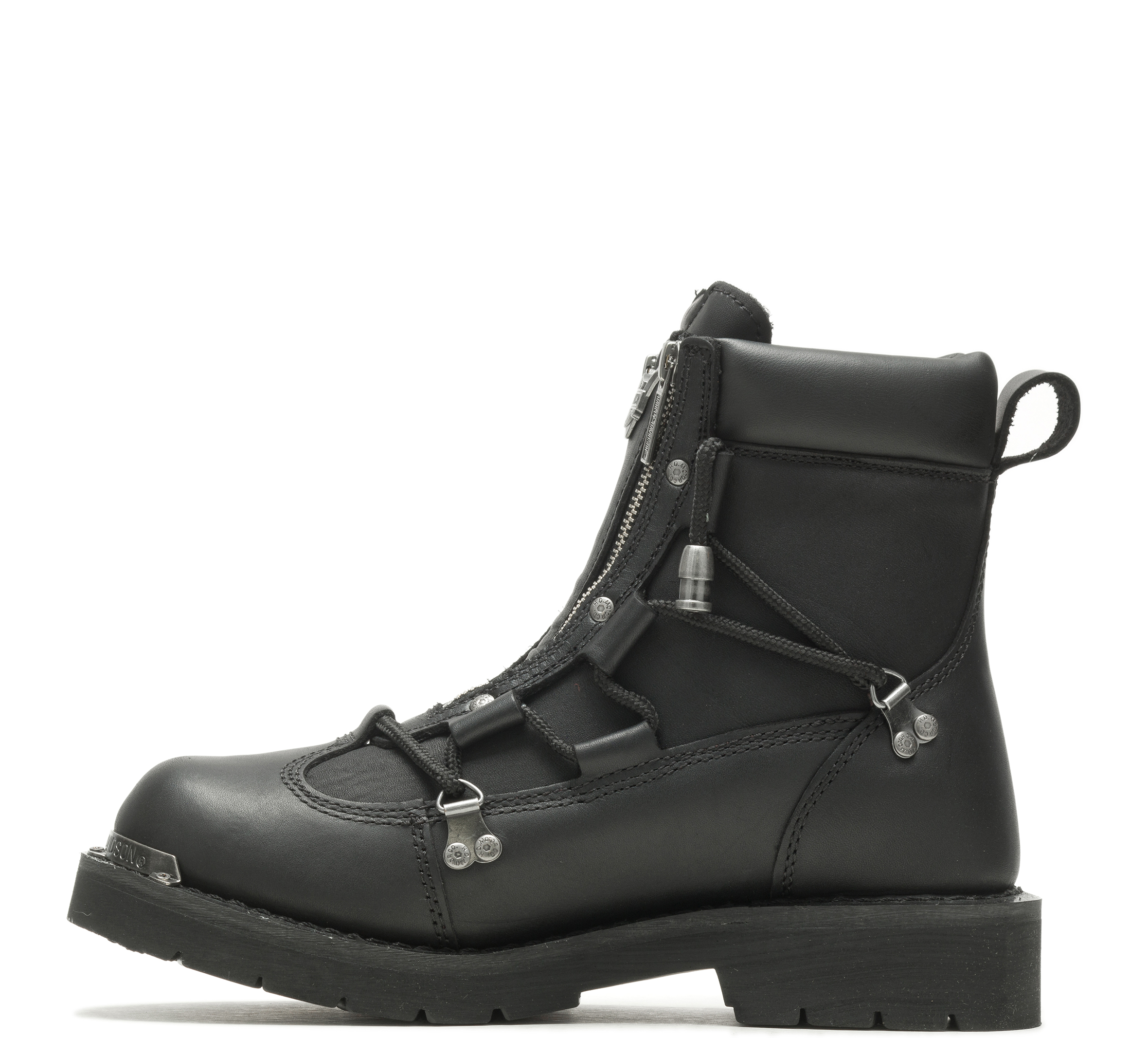 Men's Brake Light Leather Riding Boots