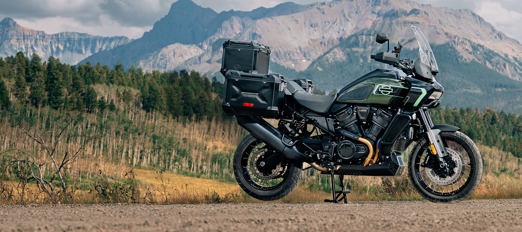 Foto promocional da Pan America 1250 Limited 2026