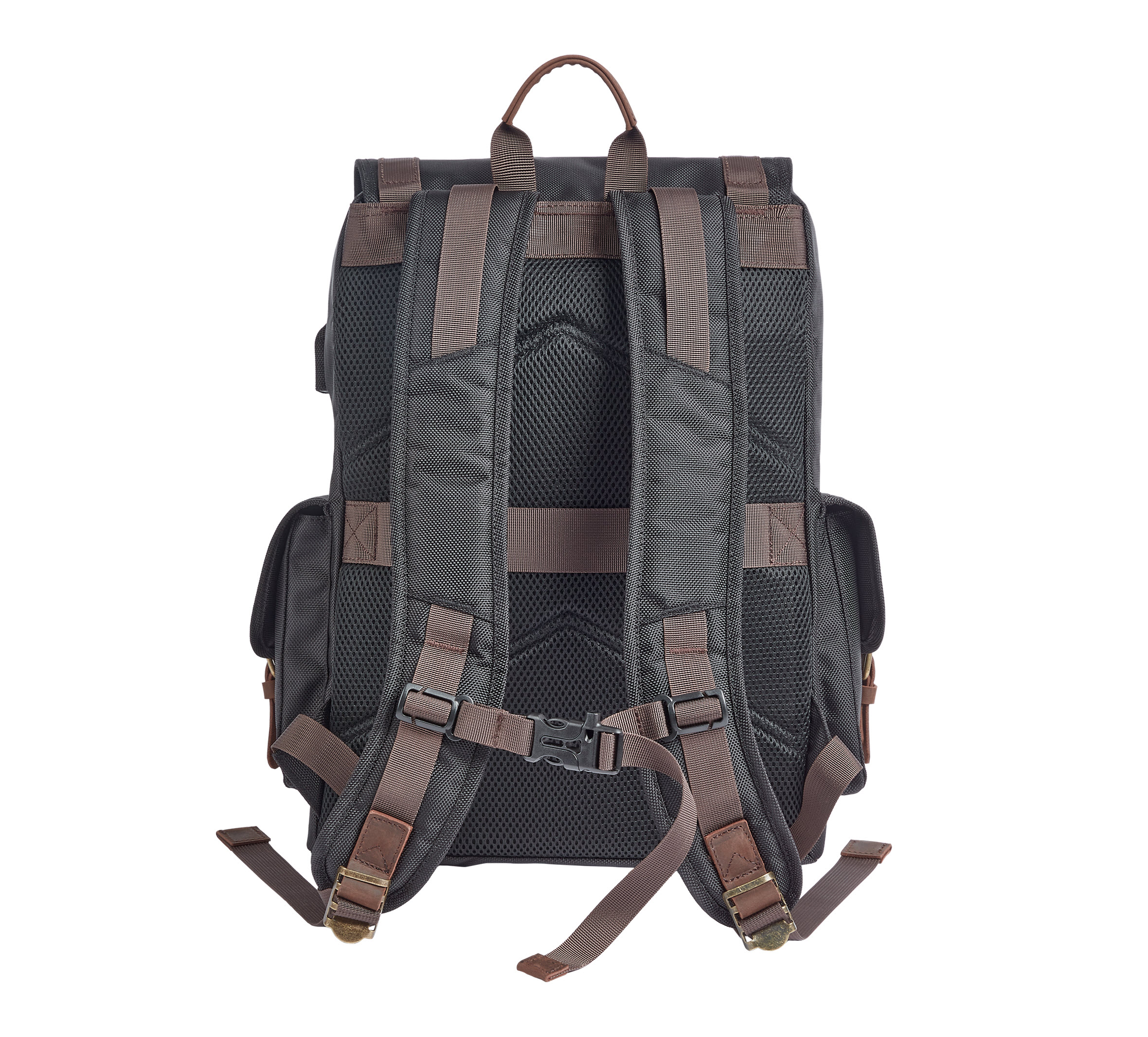 Ponderosa Ballistic & Leather USB Backpack