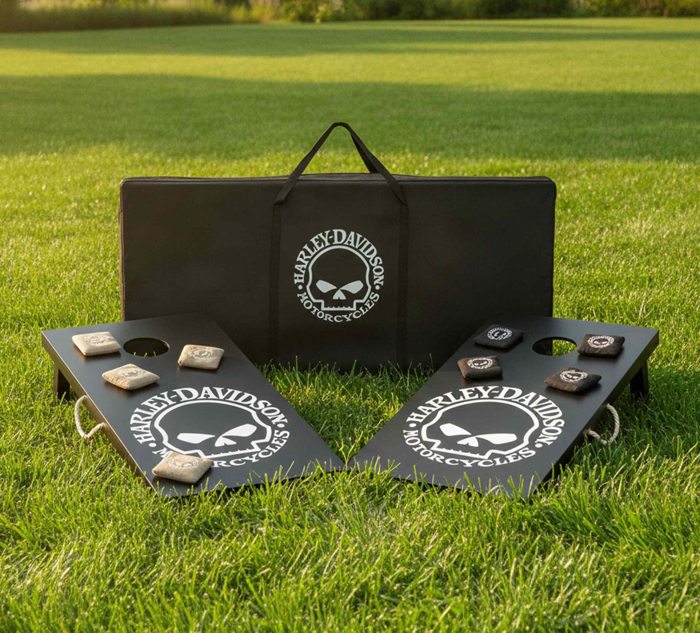 corn hole game 