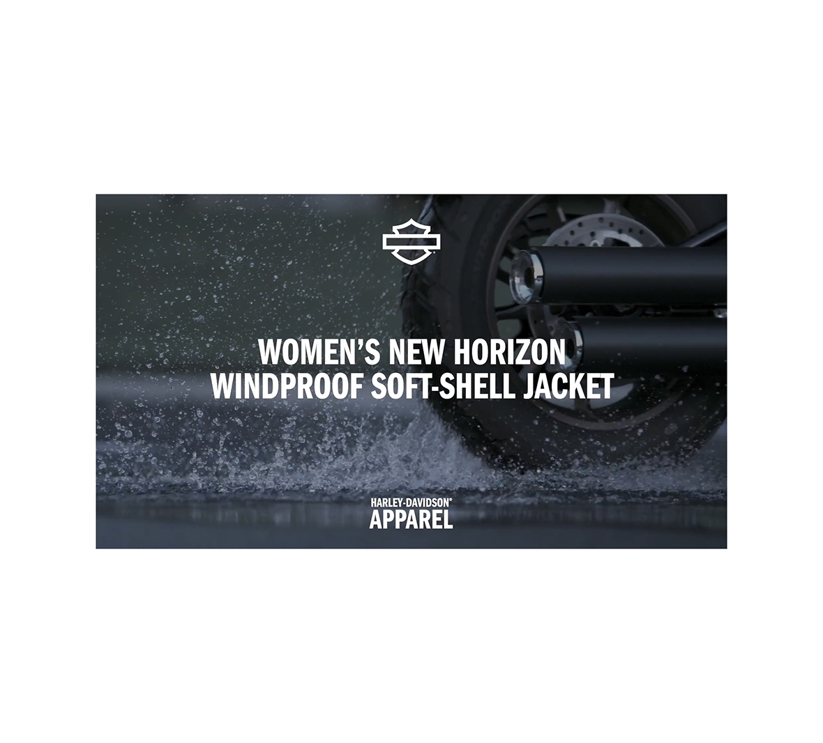 Women's H-D New Horizon Windproof Softshell Riding Jacket