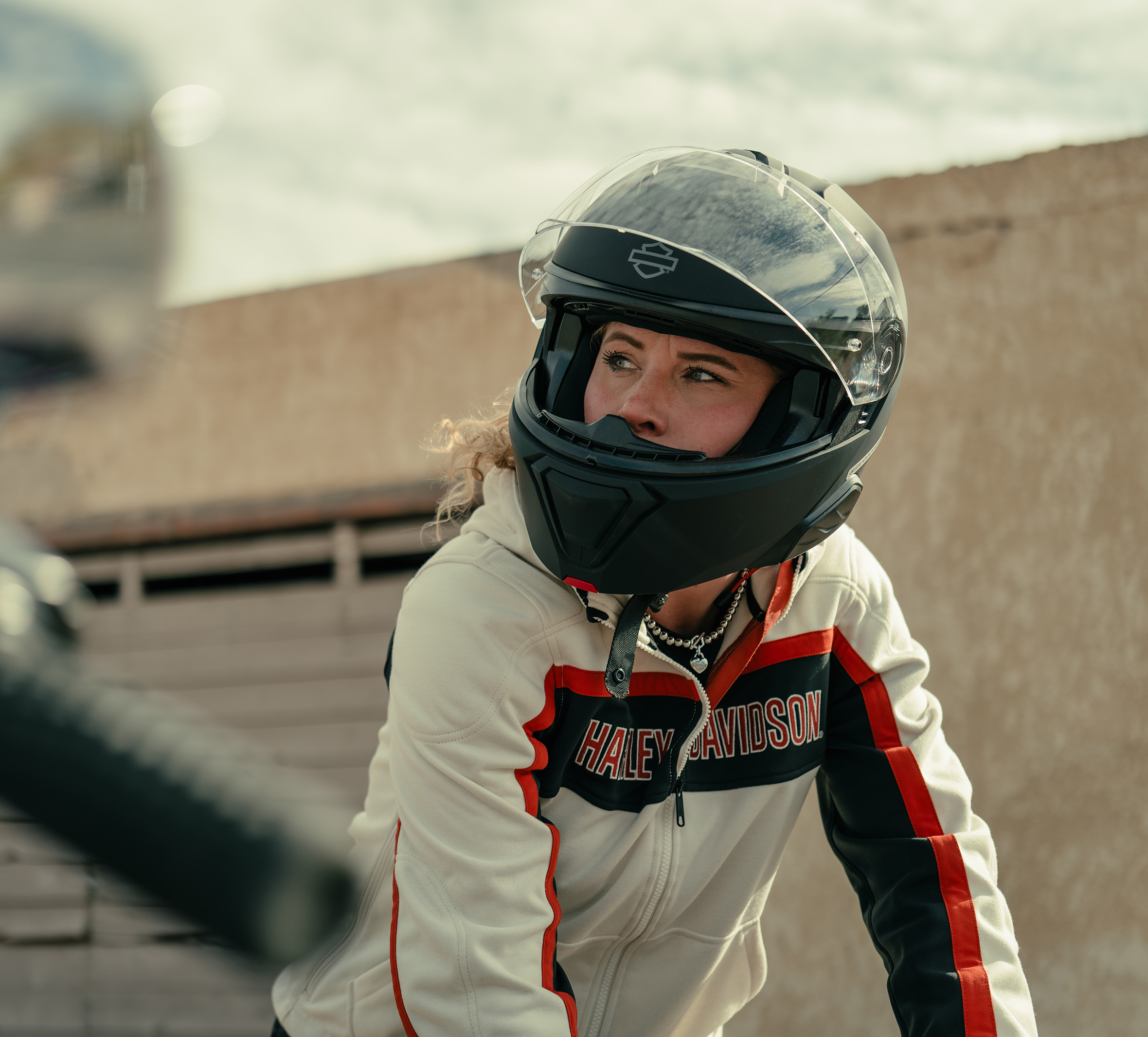 Felpa con cappuccio in pile H-D® Trenton Deflector 2.0