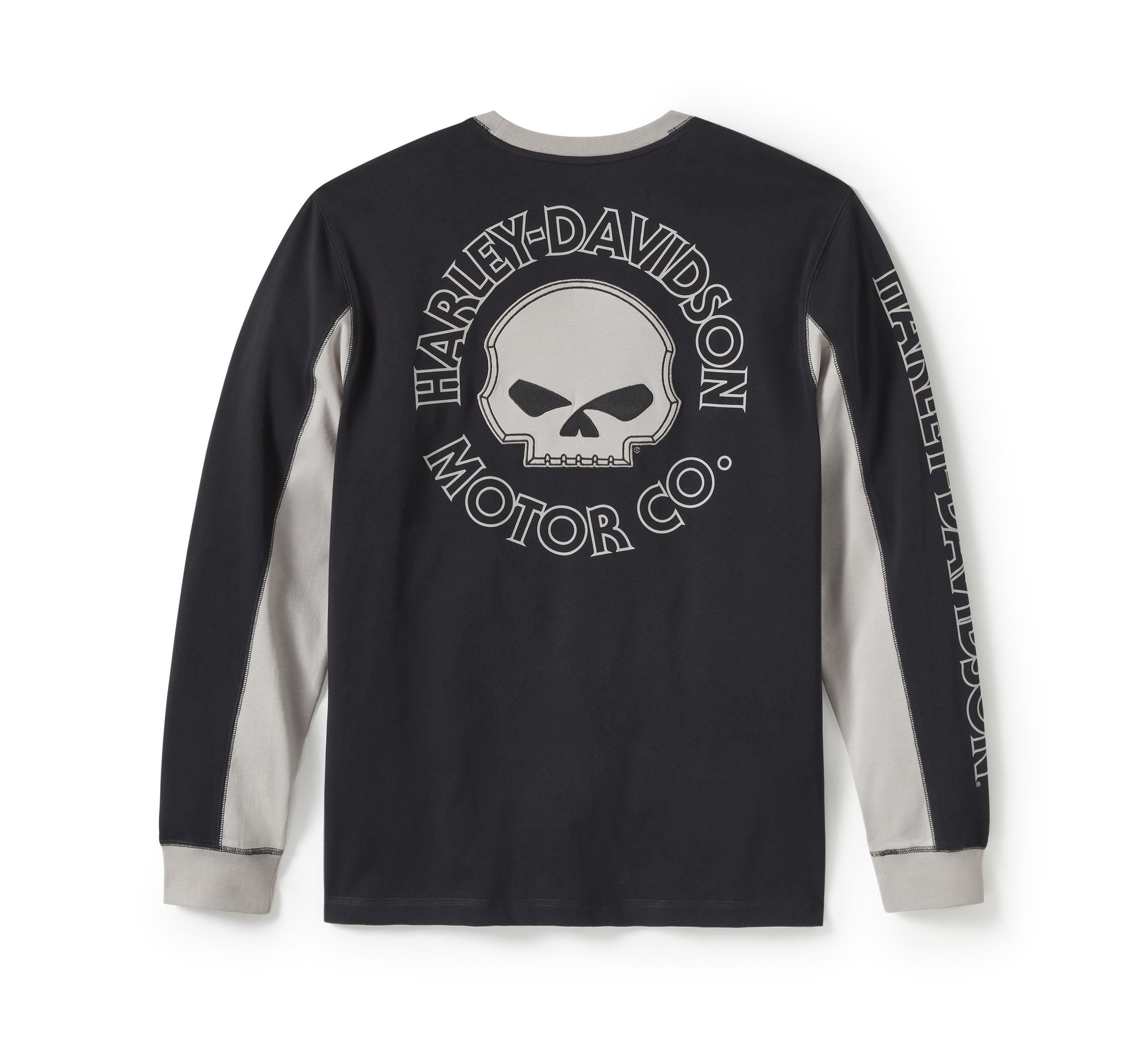Willie G ™ Skull Colorblock Long Sleeve Tee