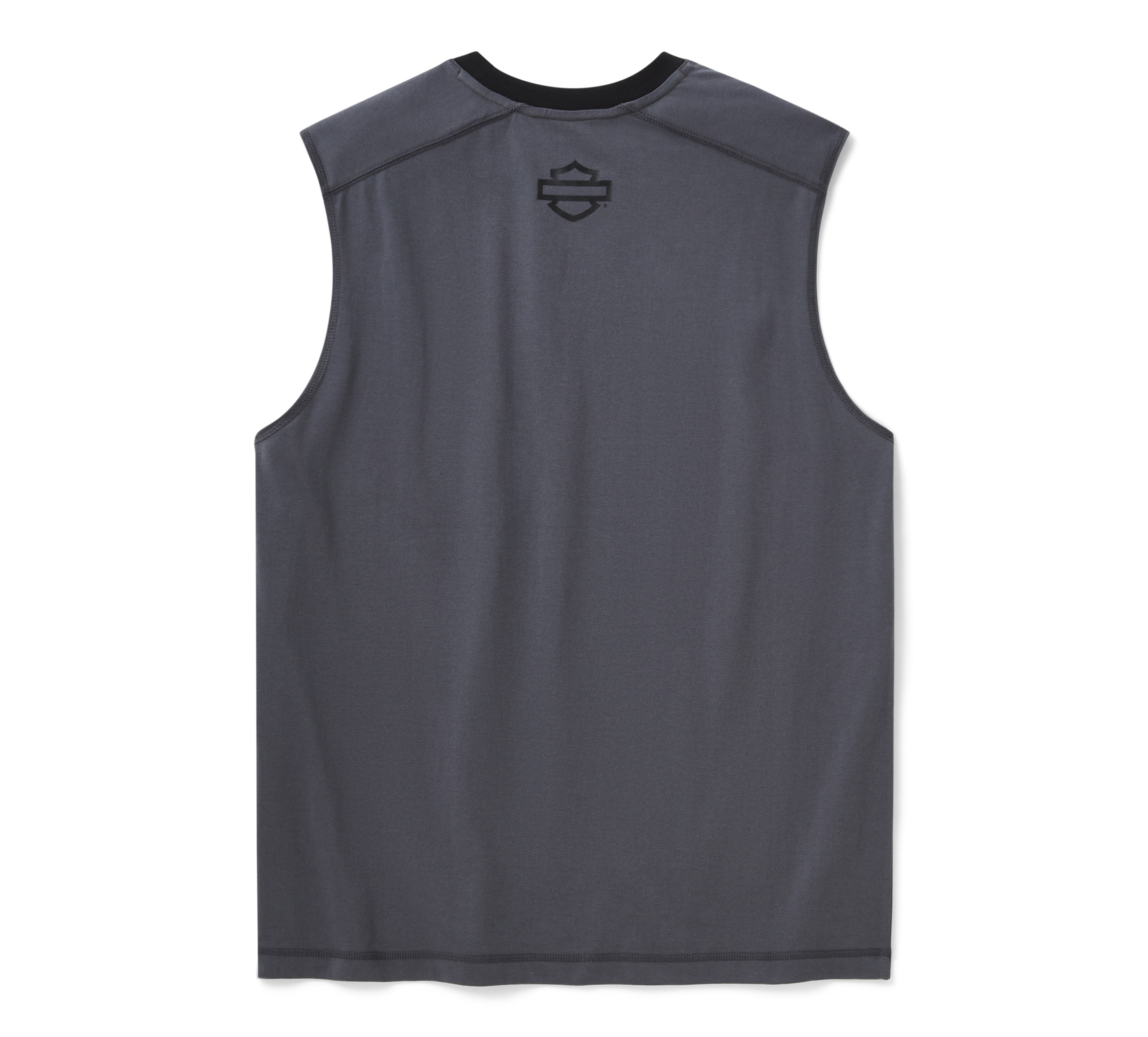 Men's H-D TECH COOLMAX Tank - Colorblocked - Asphalt | Harley
