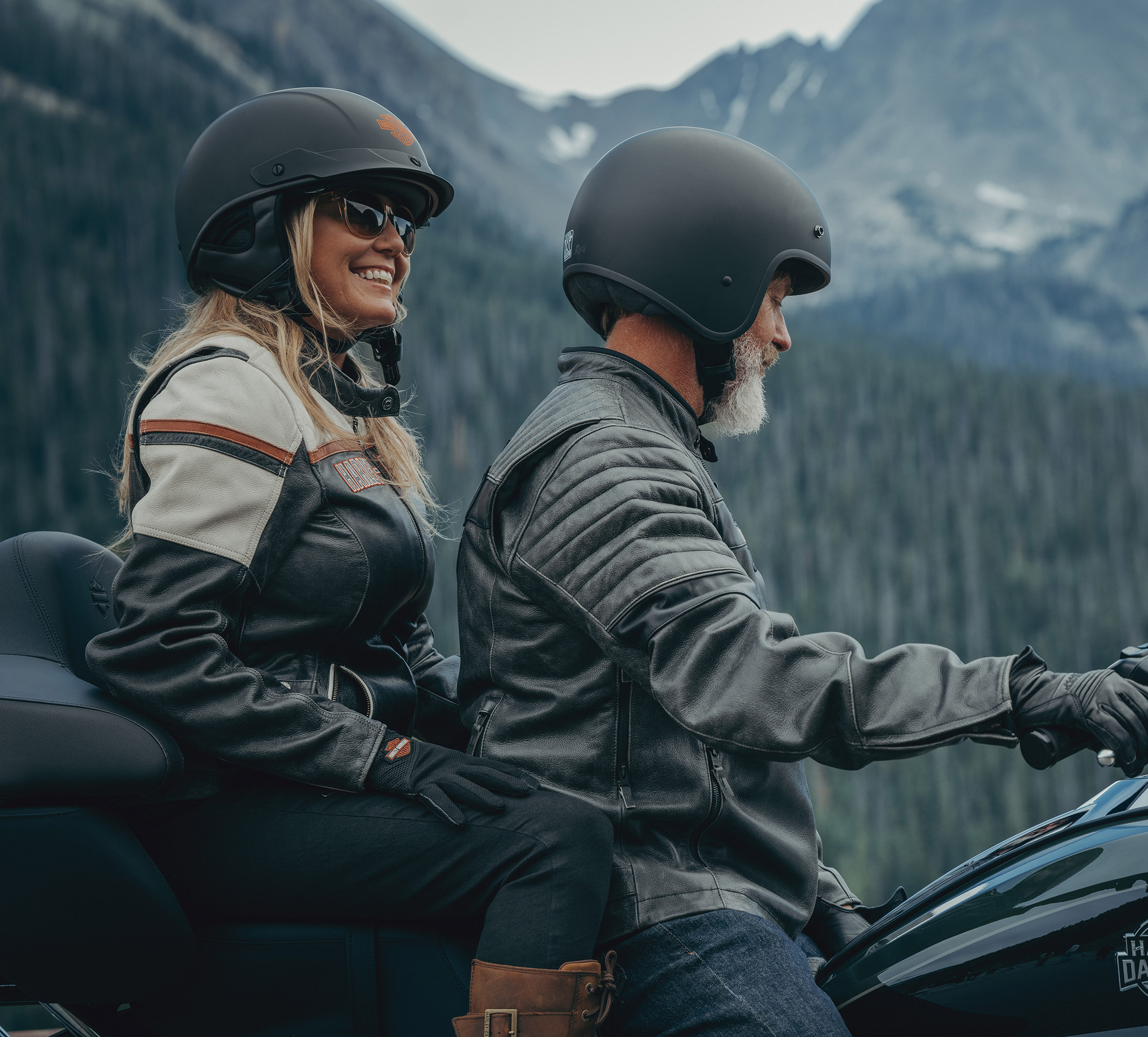 Women's H-D Miss Enthusiast III Leather Riding Jacket