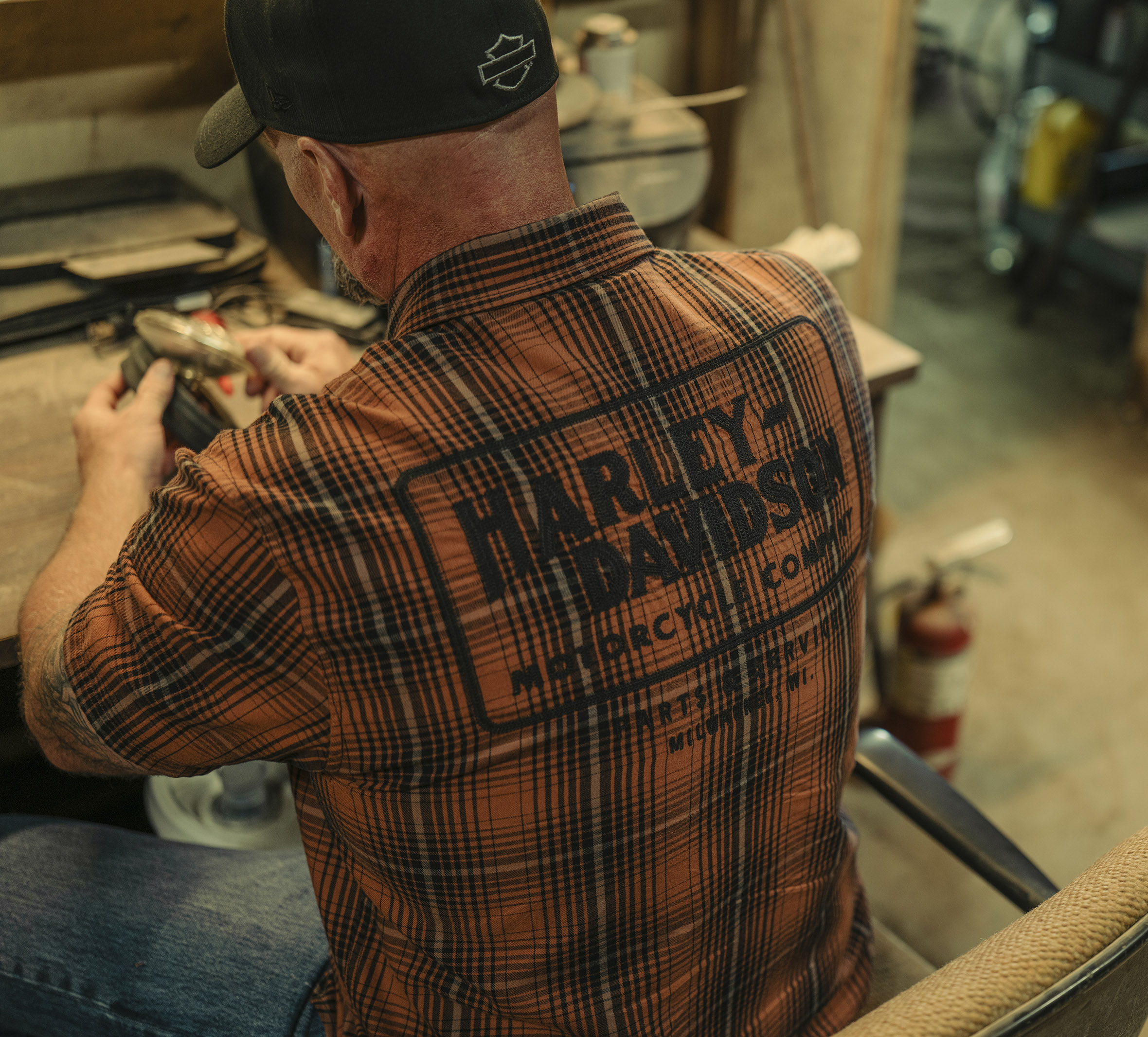Men's Vintage Plaid Short Sleeve Shirt | Harley-Davidson USA