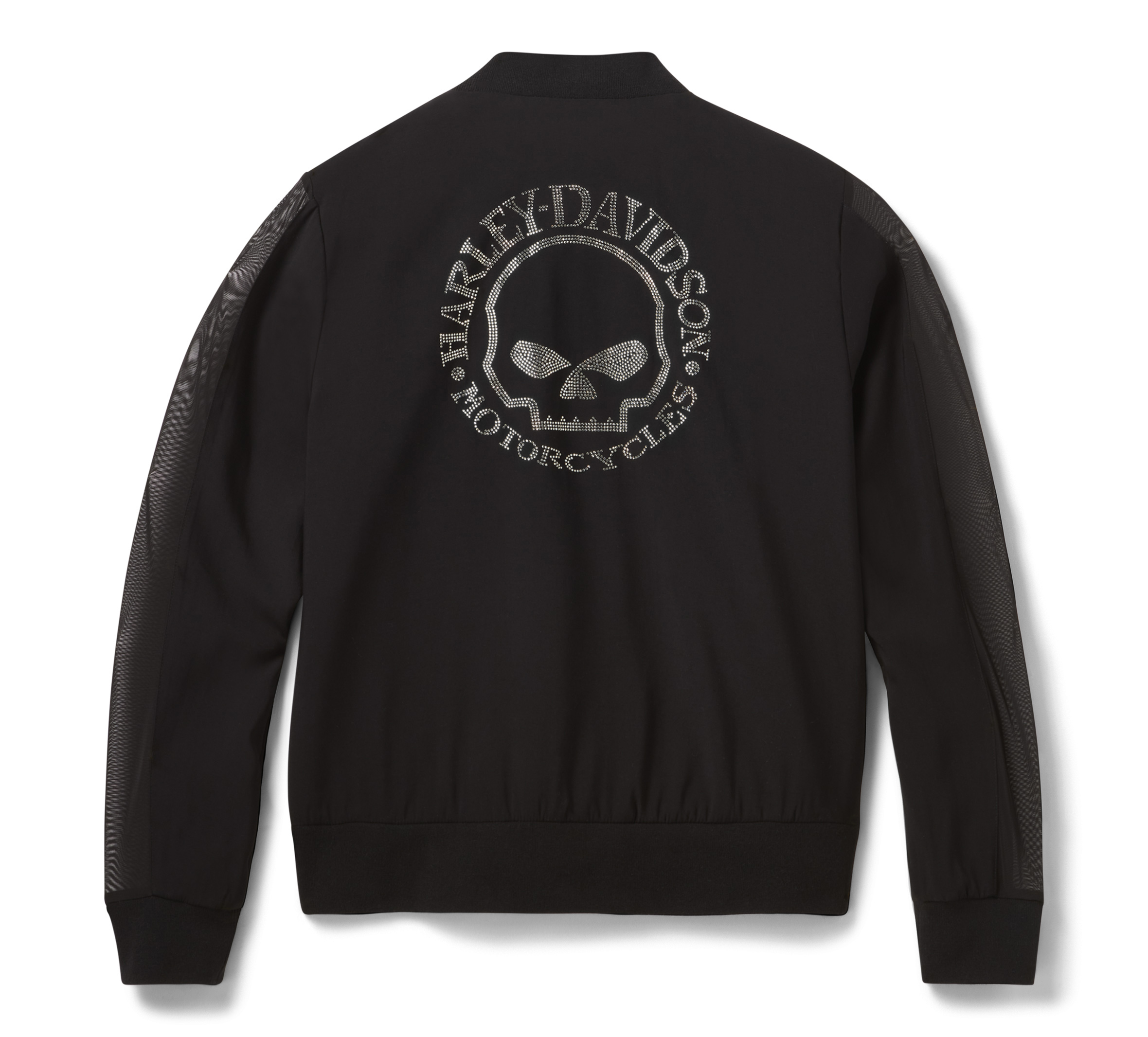 Willie G Skull Bling Bomber para mujer