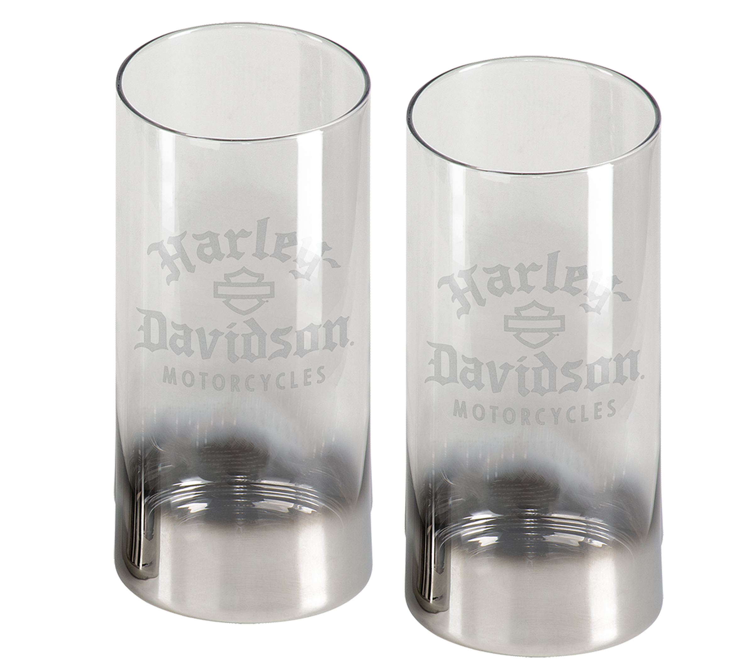 Silver Ombre Highball Set of 2