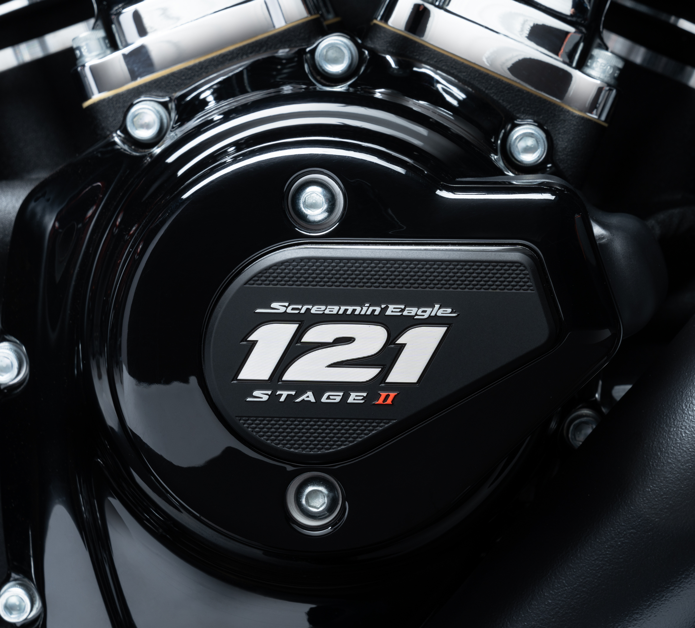 Screamin' Eagle Timer Cover Medallion – Stage II 121ci