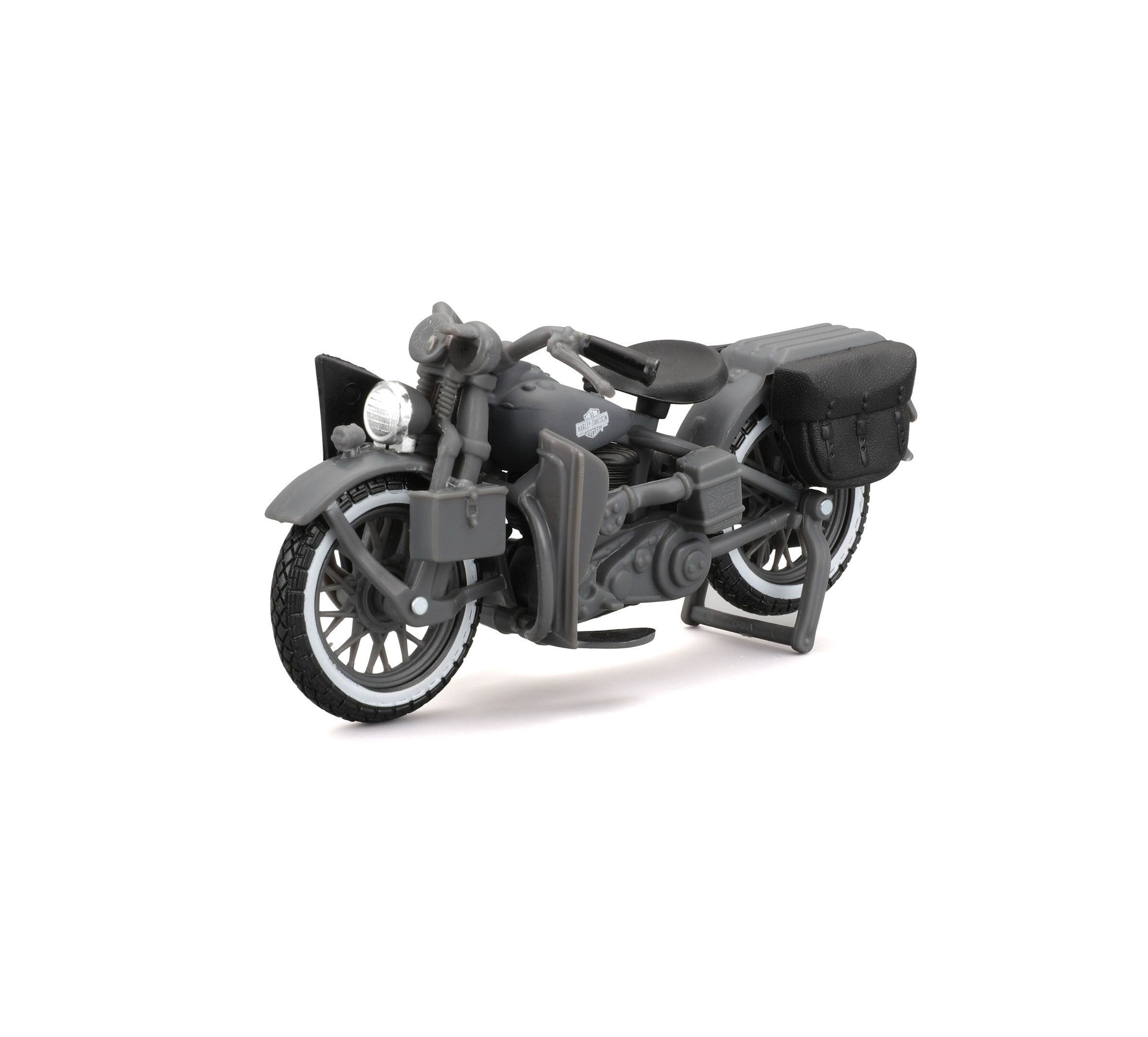 H-D 1:24 Scale Diecast Custom 42 WLA Flathead + 48 Ford Pickup