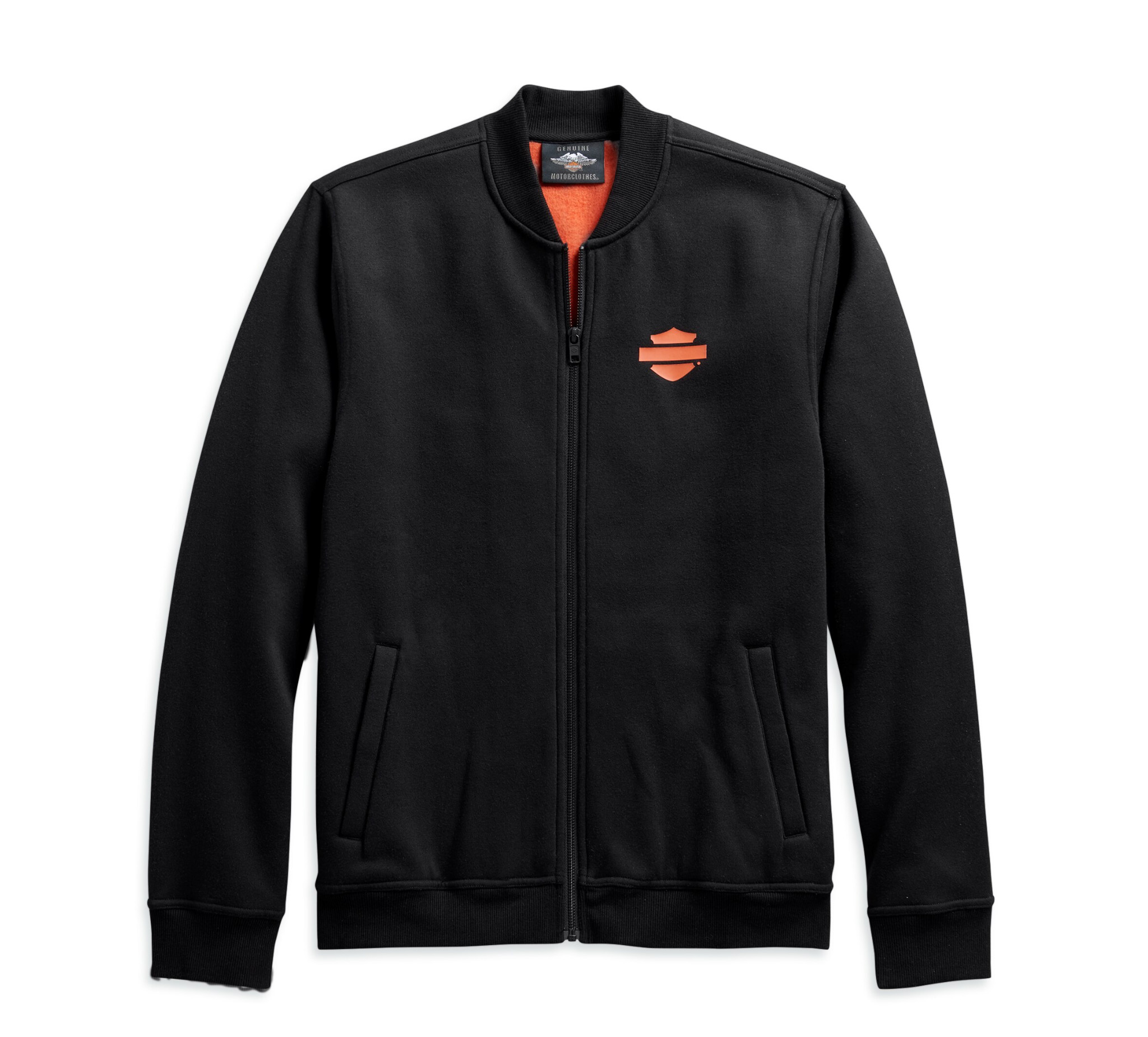 Men's Vertical Stripe Fleece Jacket - Tall