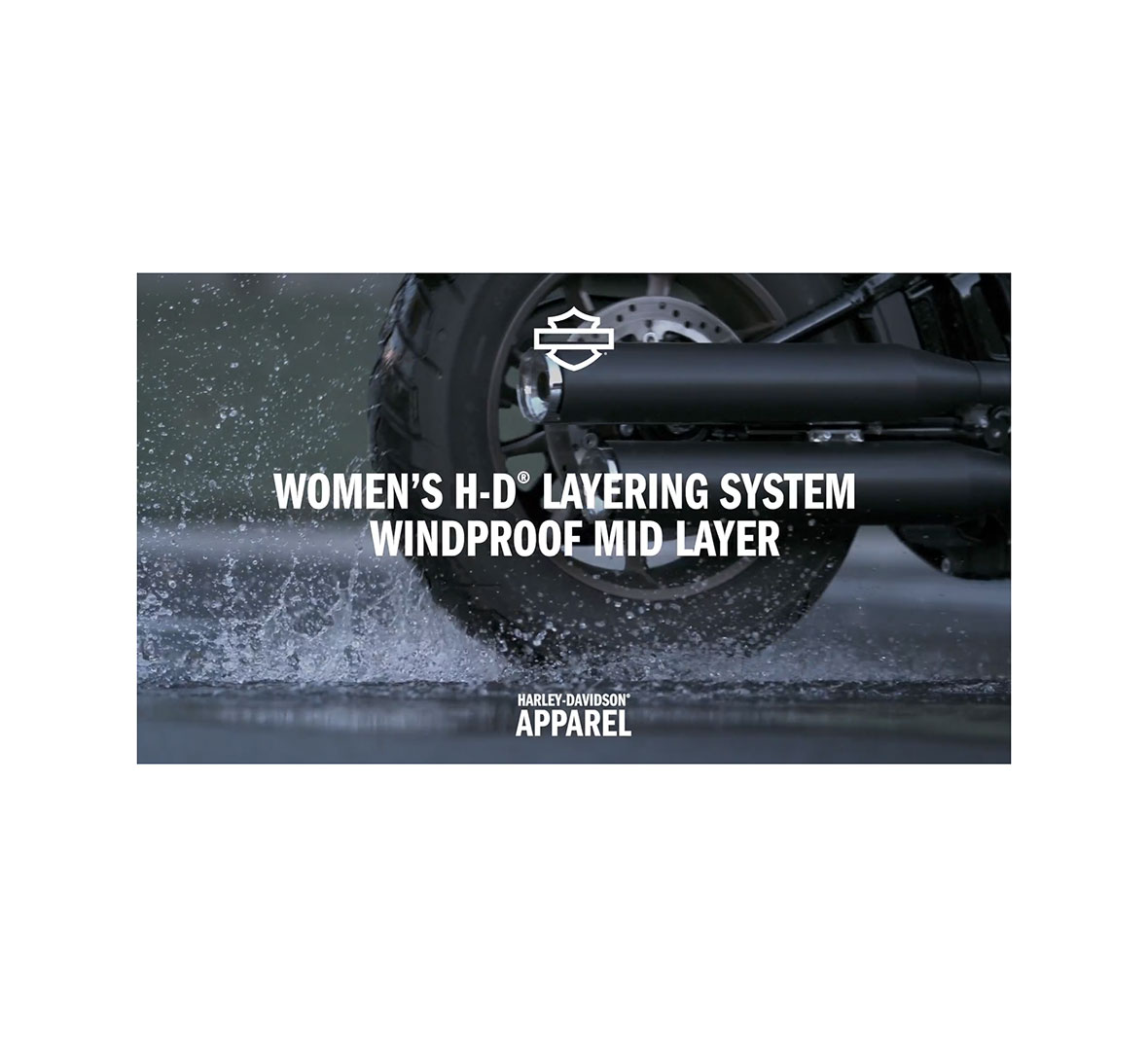Women's H-D Flex Layering System Windproof Mid Layer