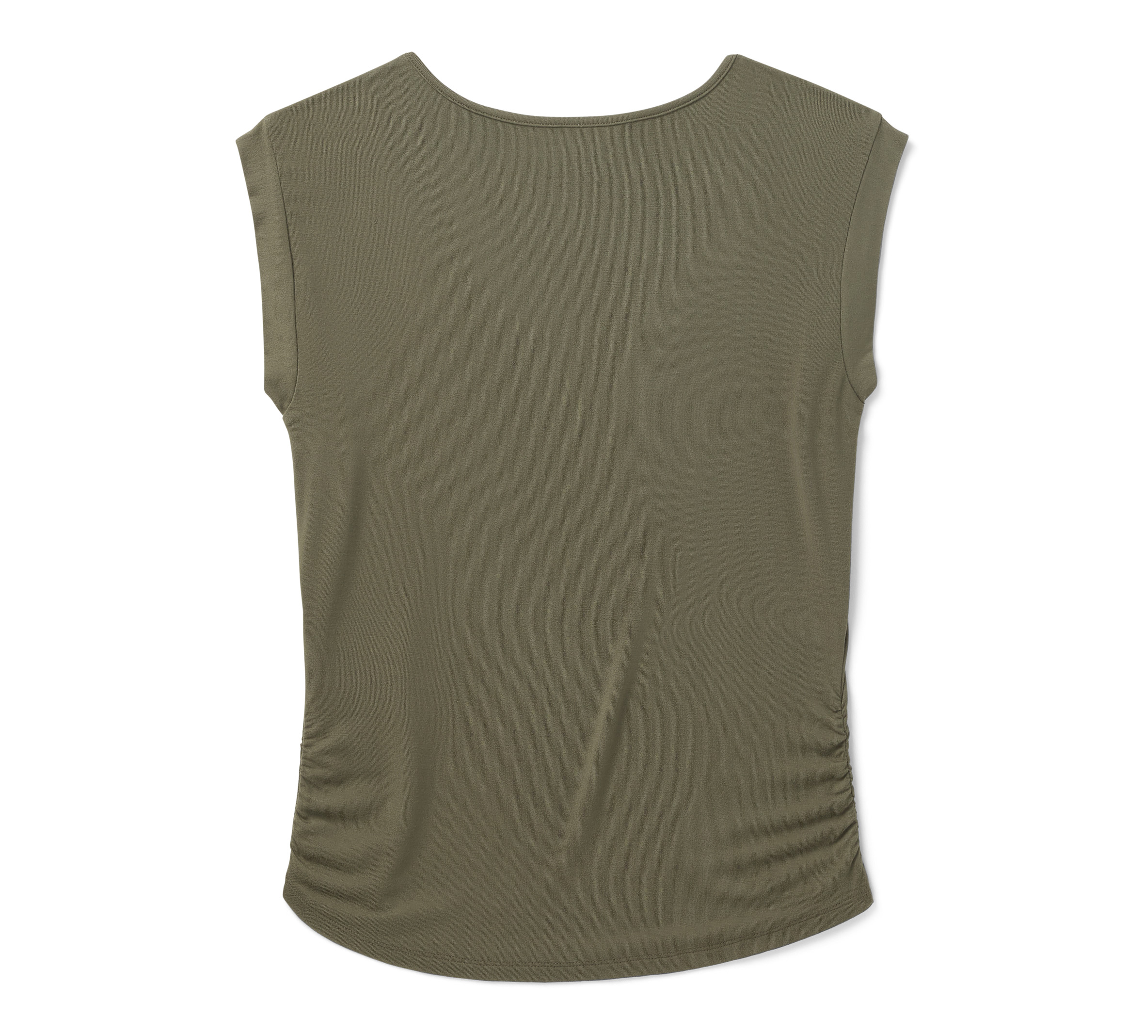 Women's Bling H-D® Born to Fly Notch Neck Muscle Tee