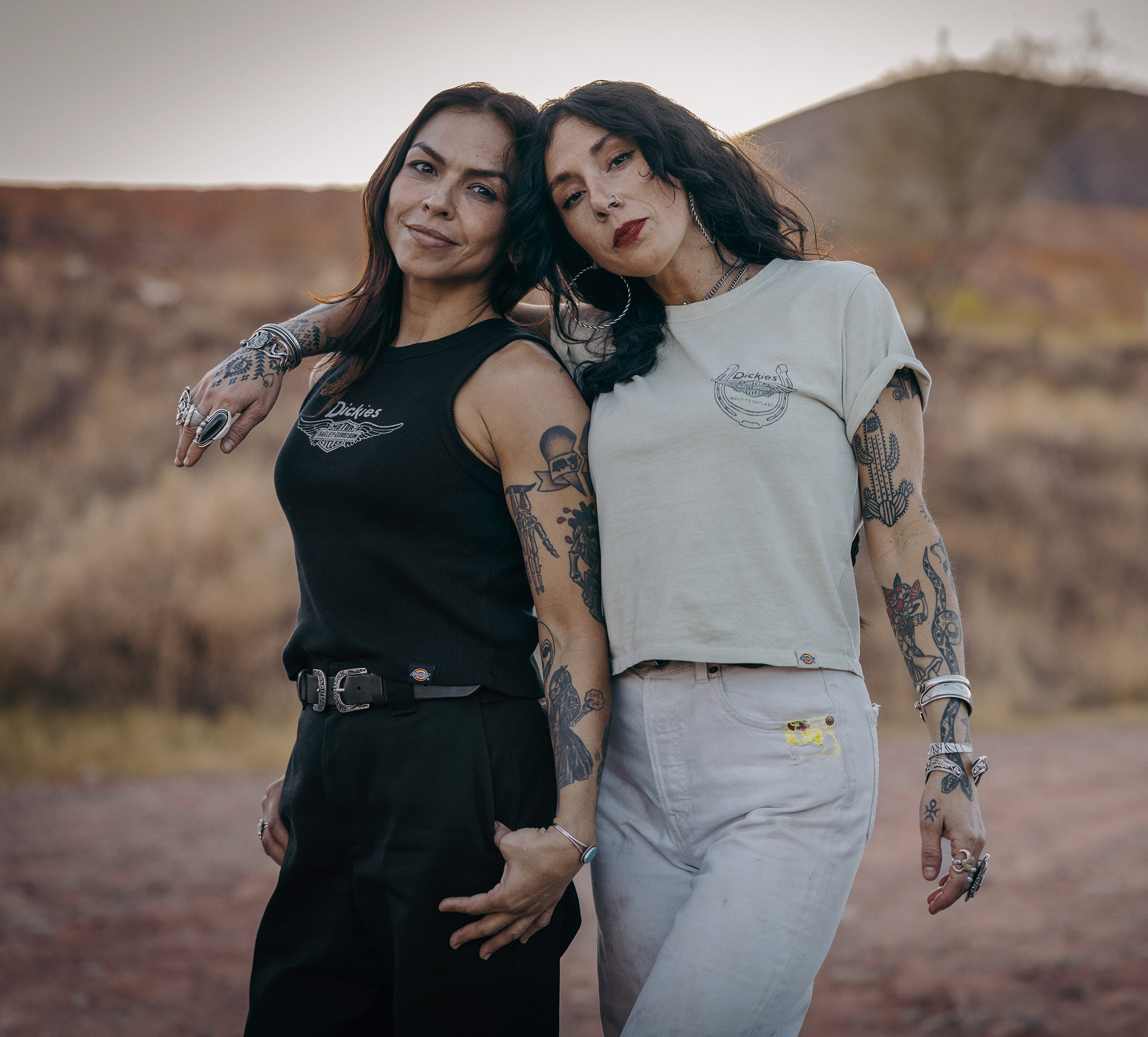 Women's Dickies x H-D Vintage Cowgirl Boxy Fit Tee | Harley