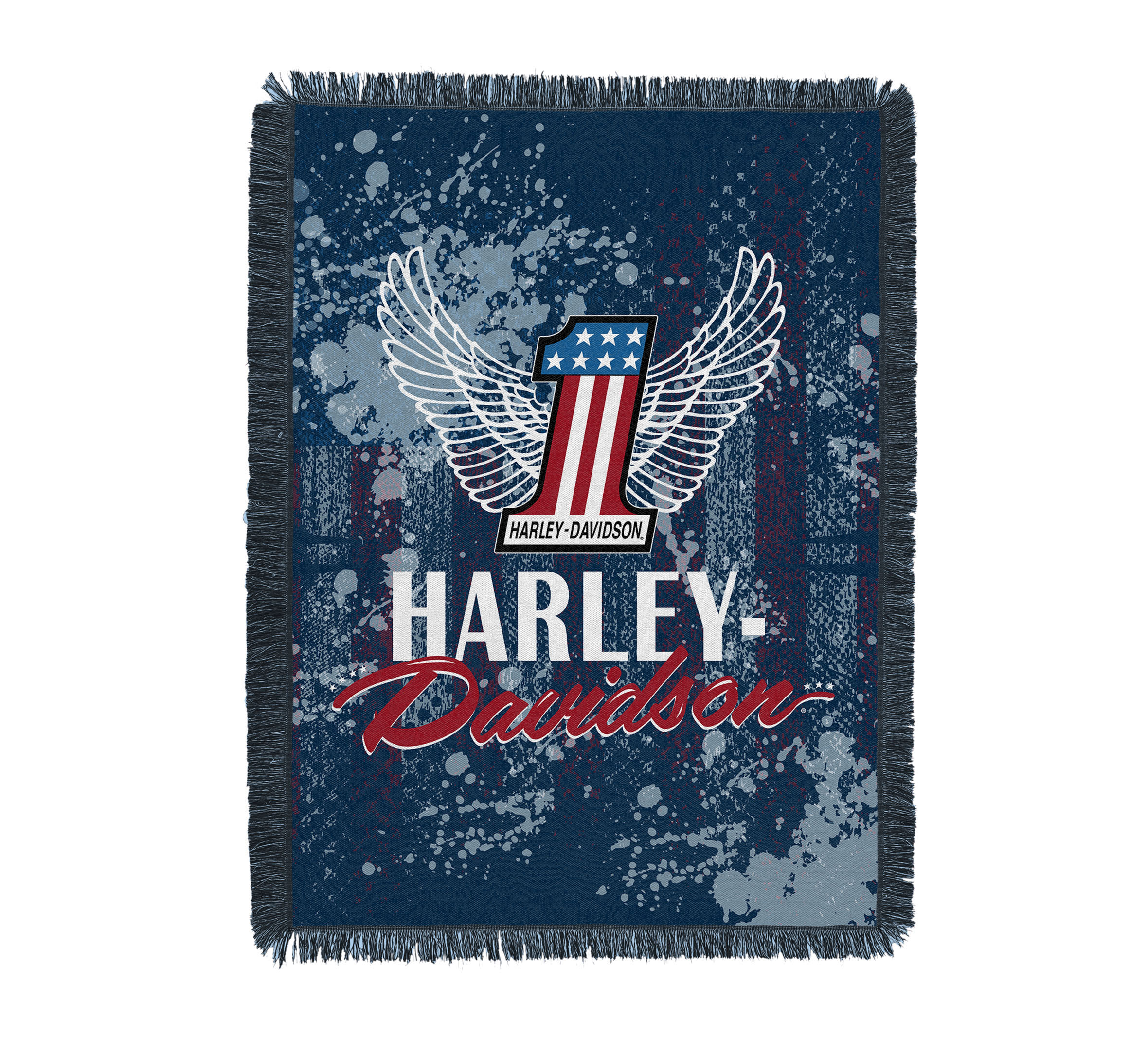 46x60 Flying Flames Woven Tapestry | Harley-Davidson USA