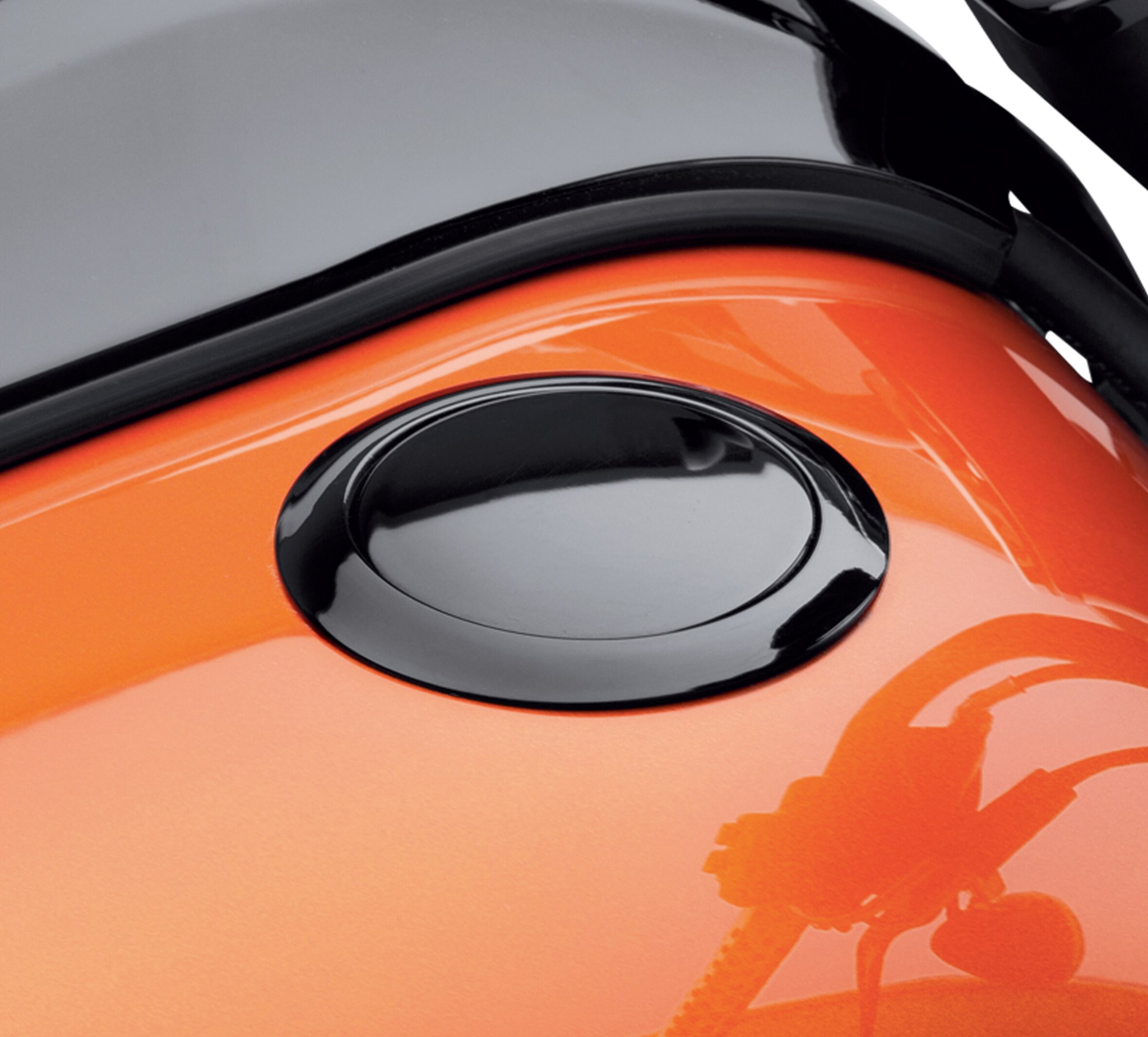 Flush-Mount Fuel Cap- Gloss Black