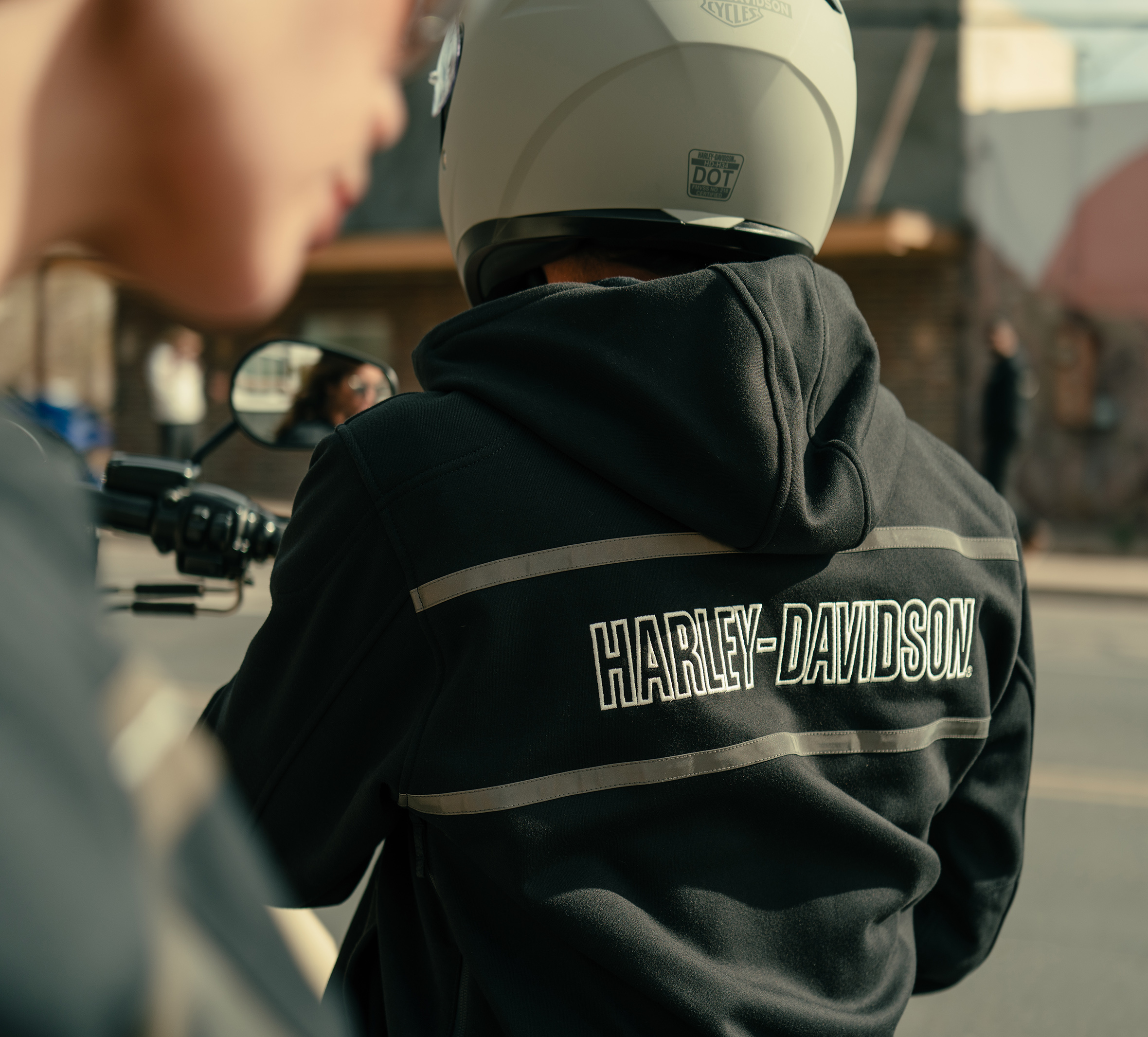 Men's H-D® Trenton Deflector 2.0 Hooded Riding Fleece