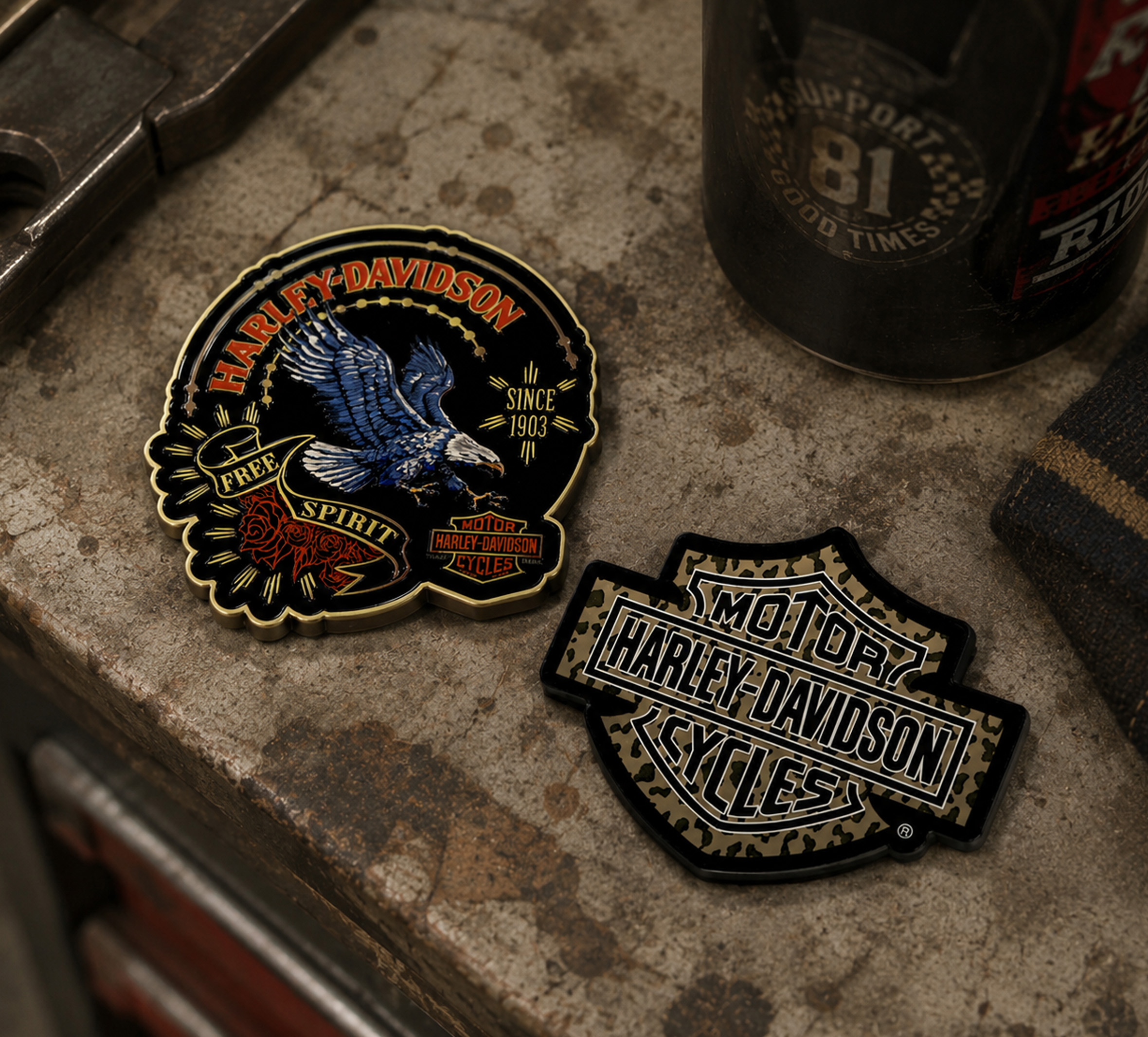 Fierce & Free Acrylic Magnet | Harley-Davidson USA
