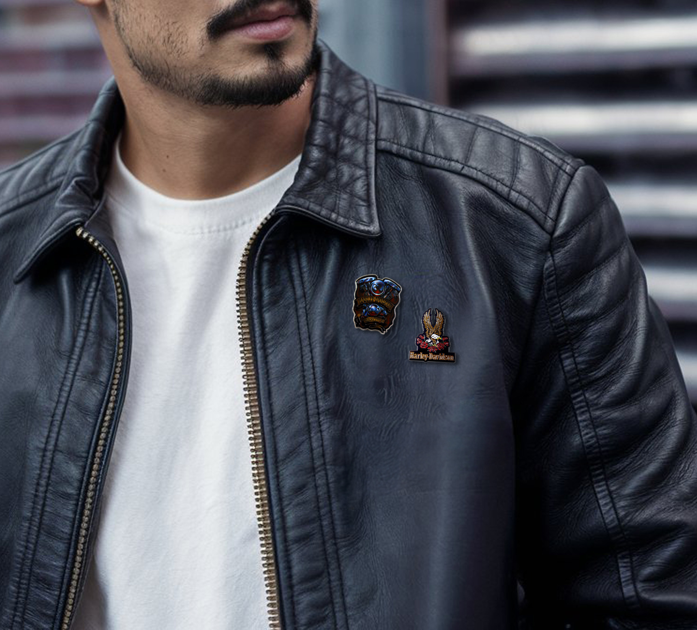 Chrome Horsepower Pin