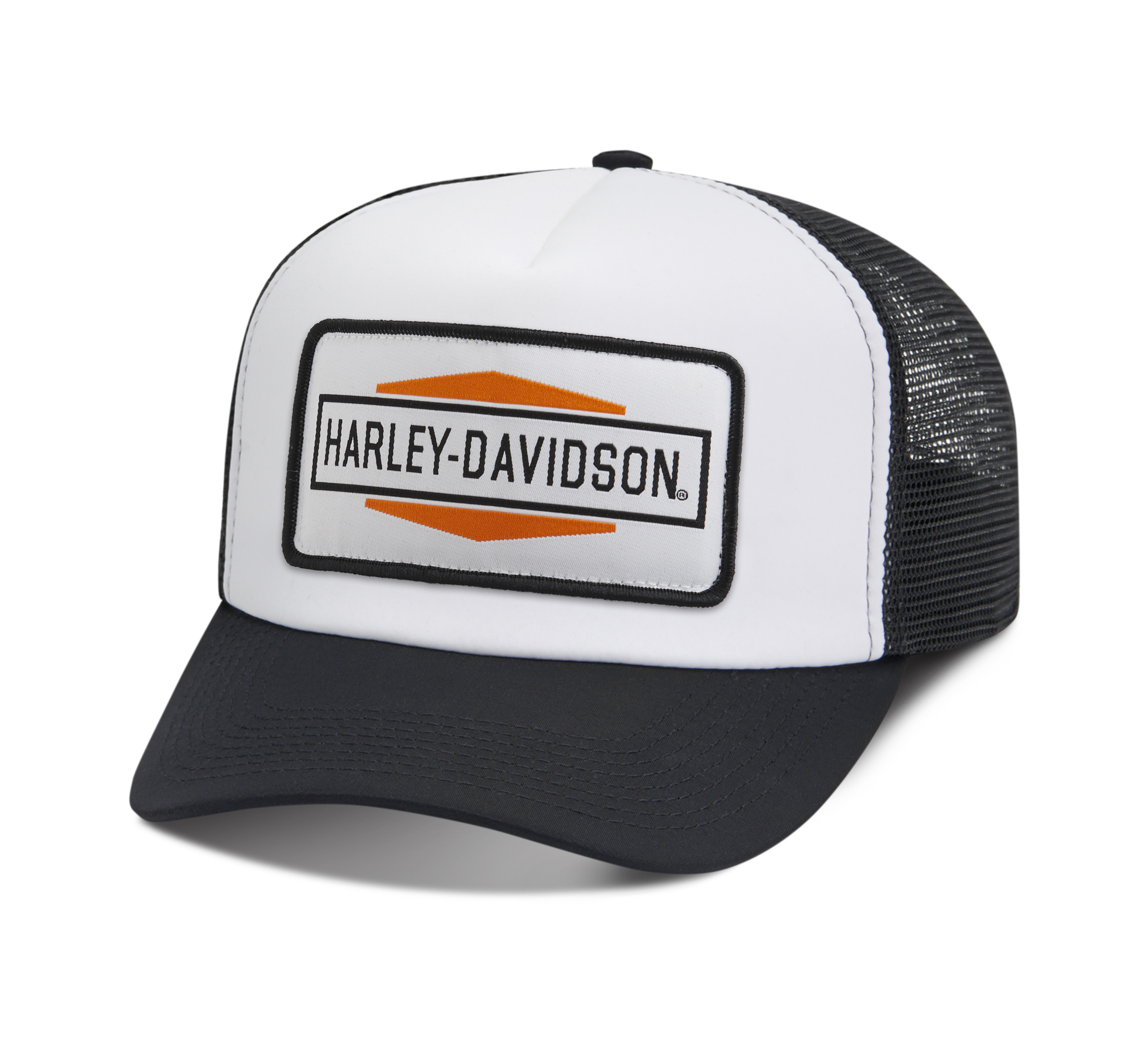 Men's Diamond Logo Patch Trucker Cap