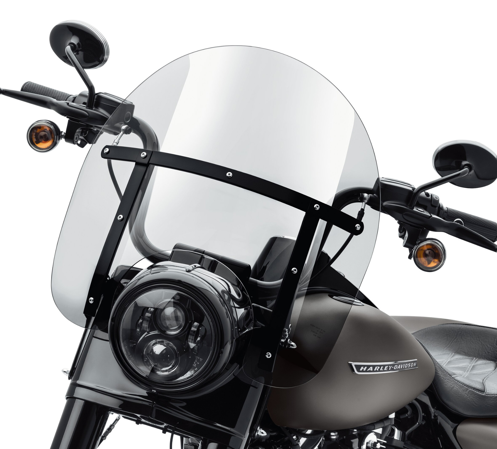 Road King H-D Detachables Windshield - 16 in.