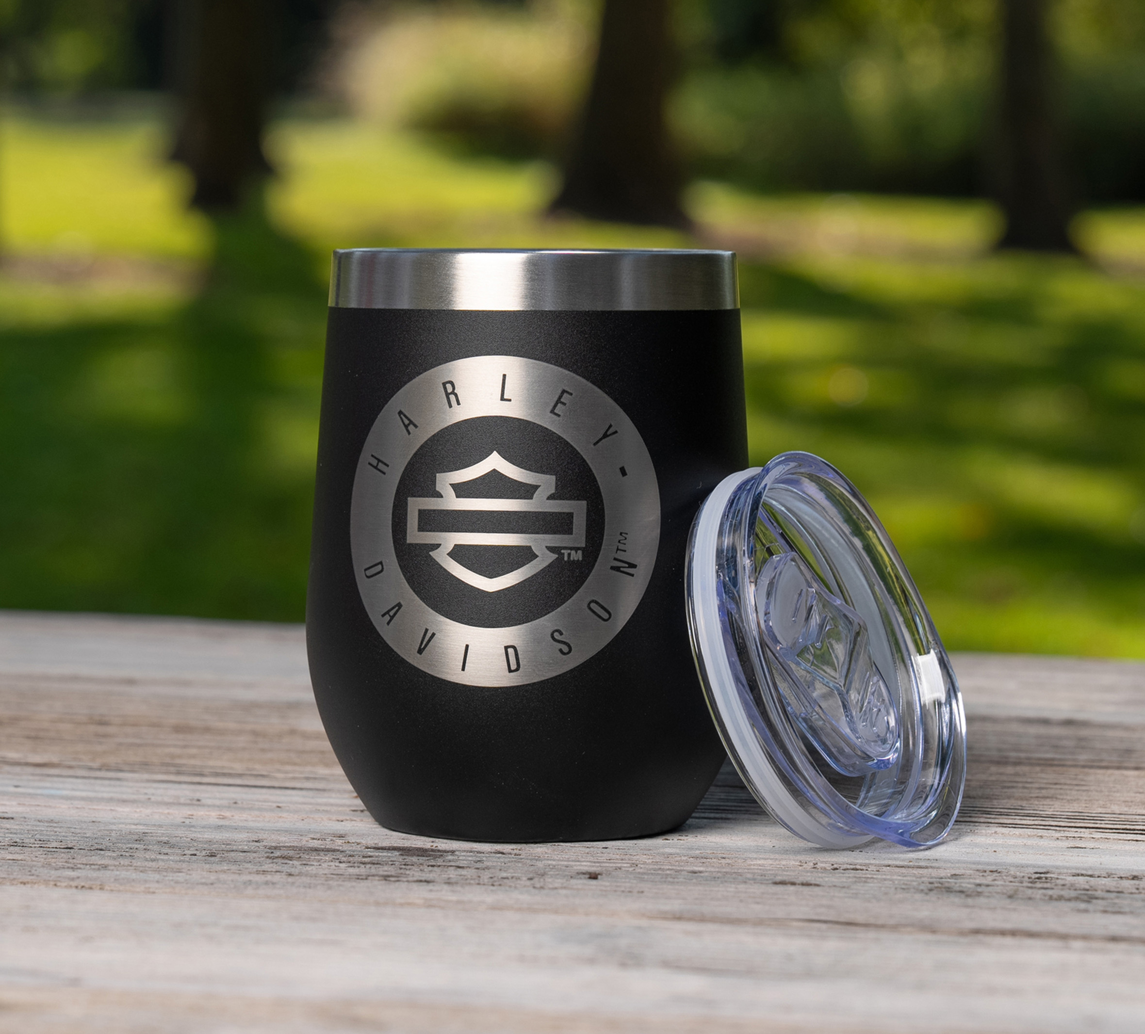 Open Bar & Shield Stainless Wine Tumbler