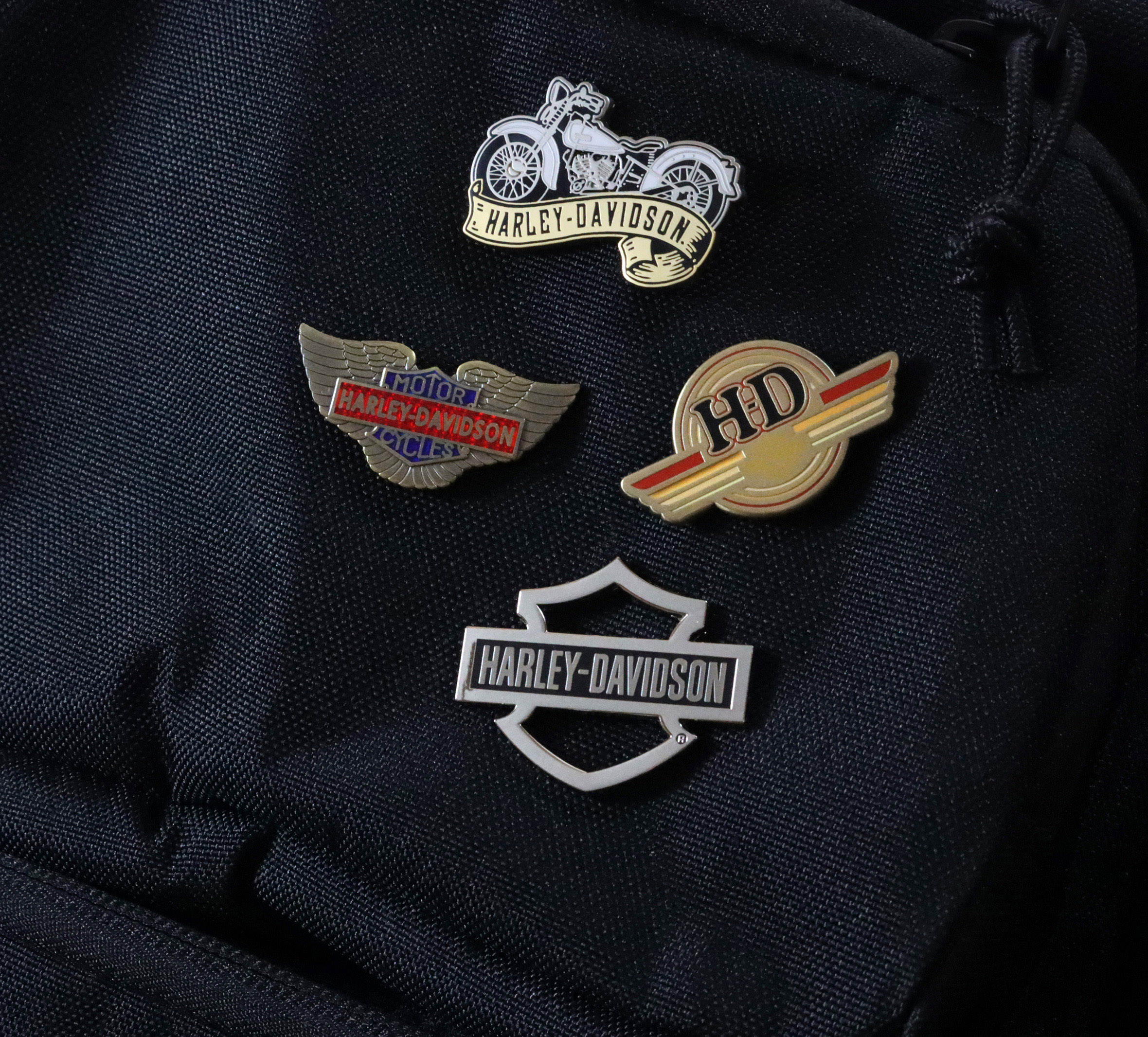 Hollow Harley Pin