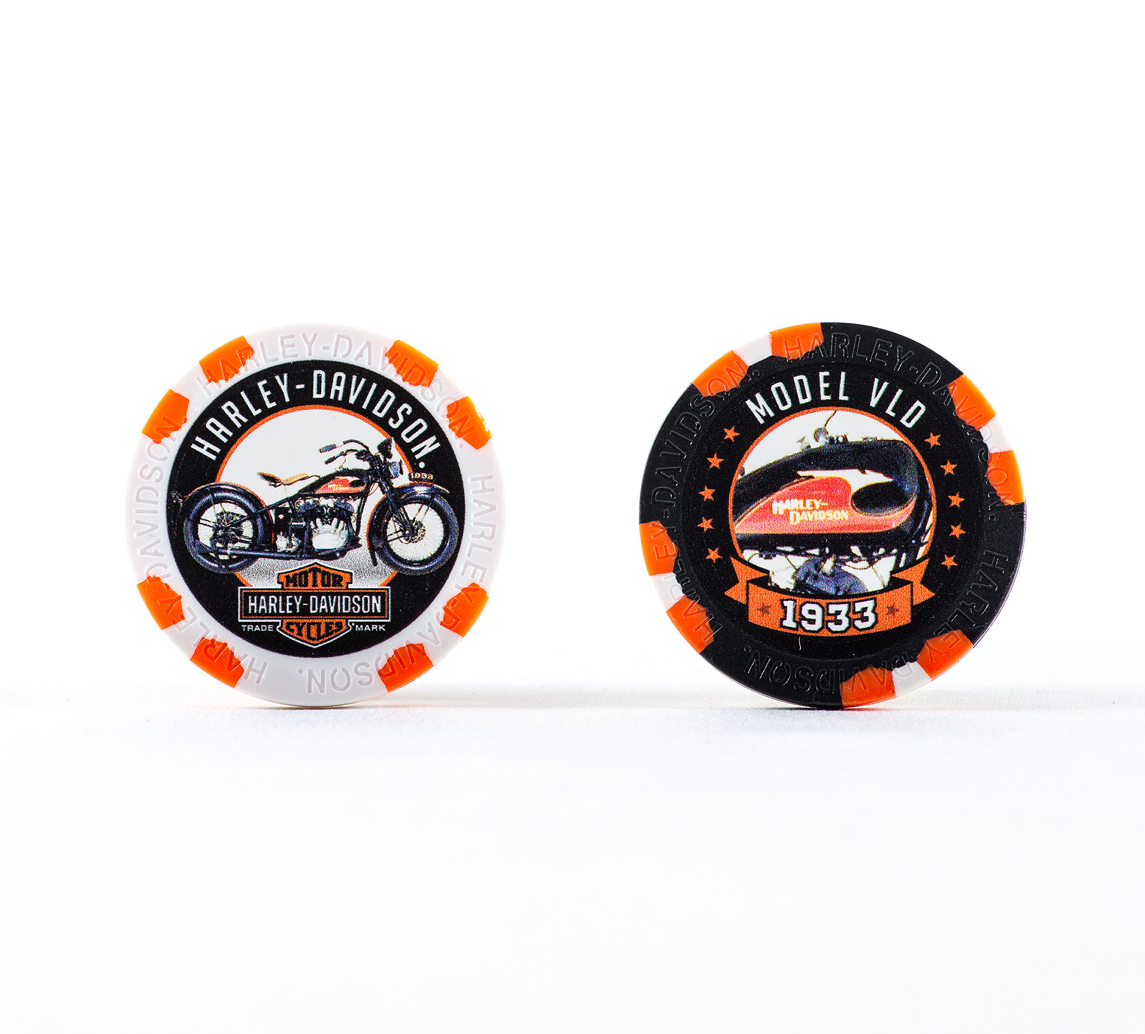 Limited Edition: Vintage Collectable Poker Chips Series 7 1933 Model VLD