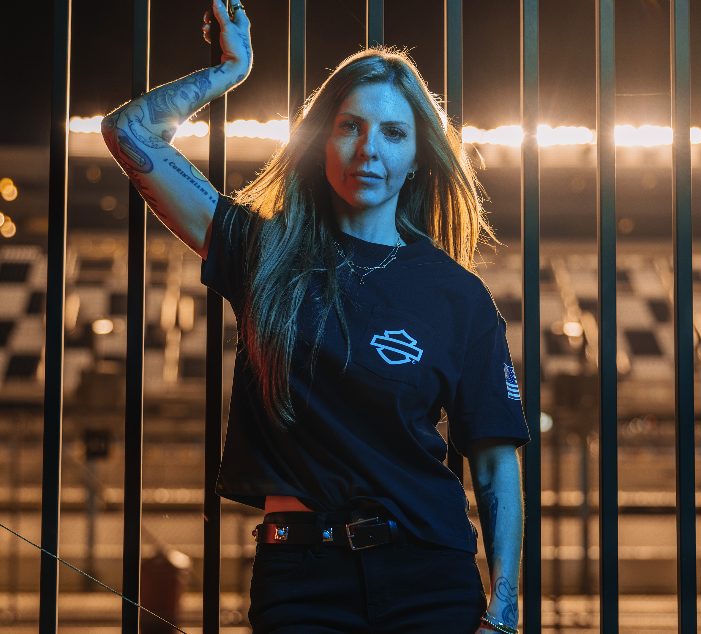 Women's Factory Racing Fanwear Boxy Pocket Tee