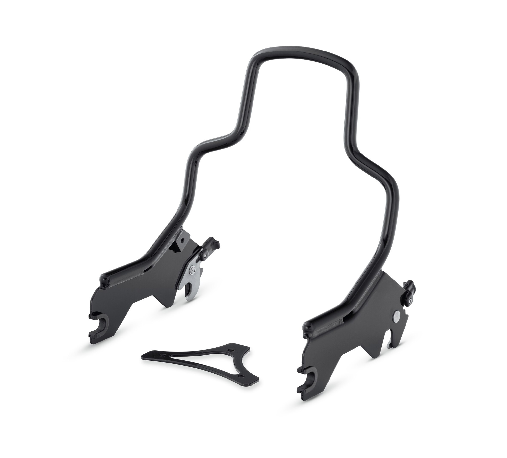 HoldFast Sissy Bar Upright - Short - Gloss Black