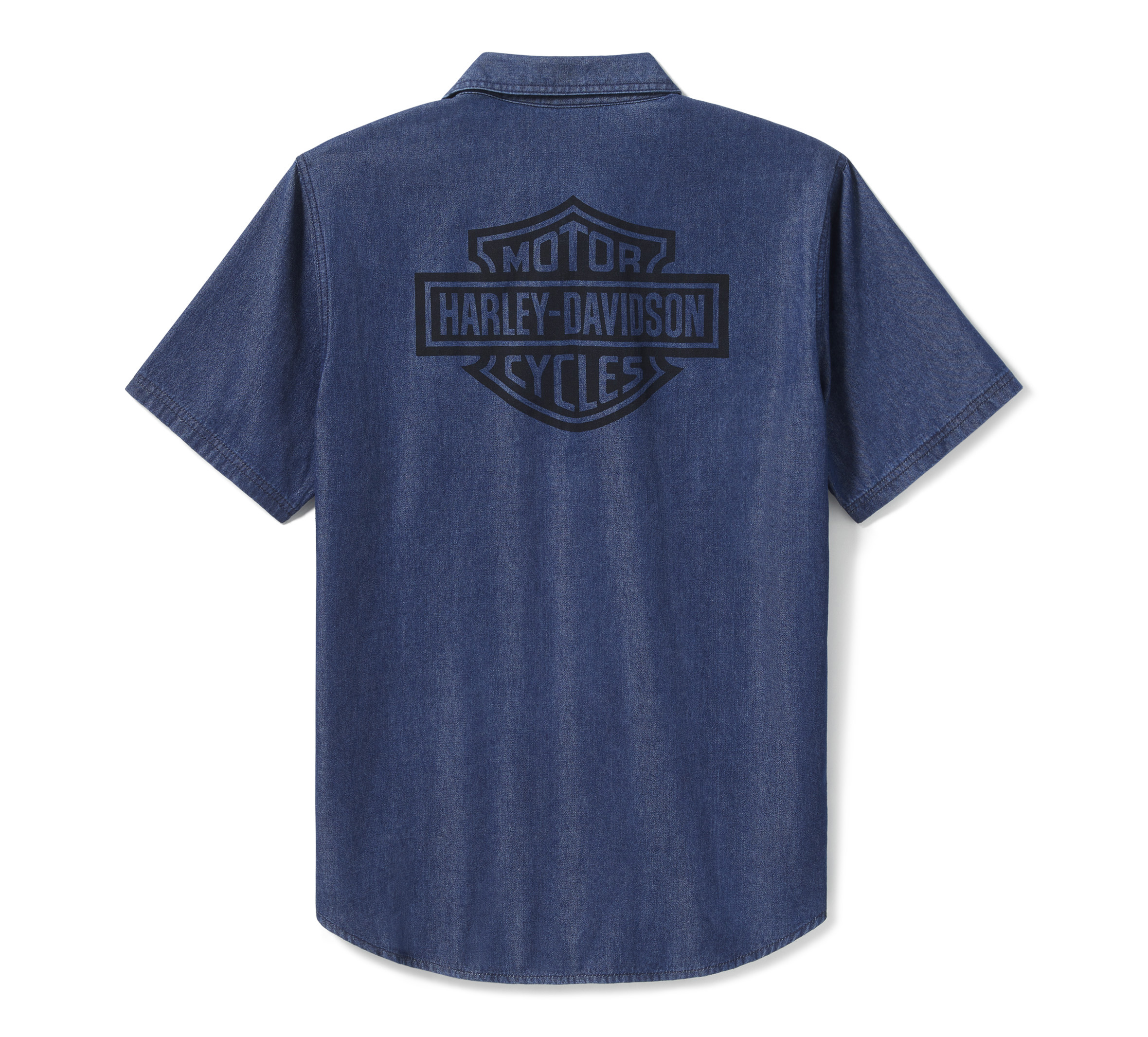 Men's Bar & Shield Chambray Shirt