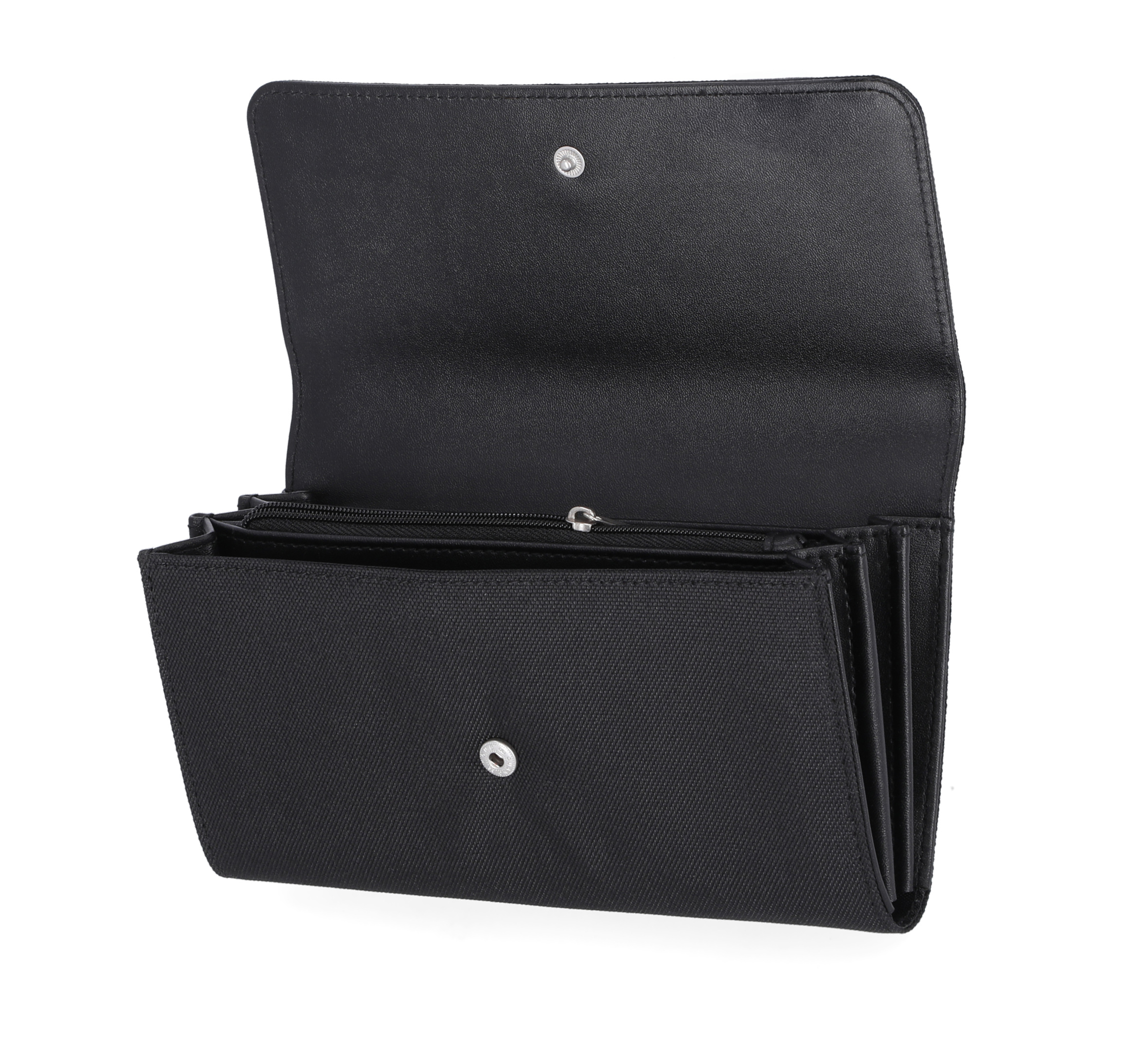 Bar & Shield Rhinestone Clutch Wallet