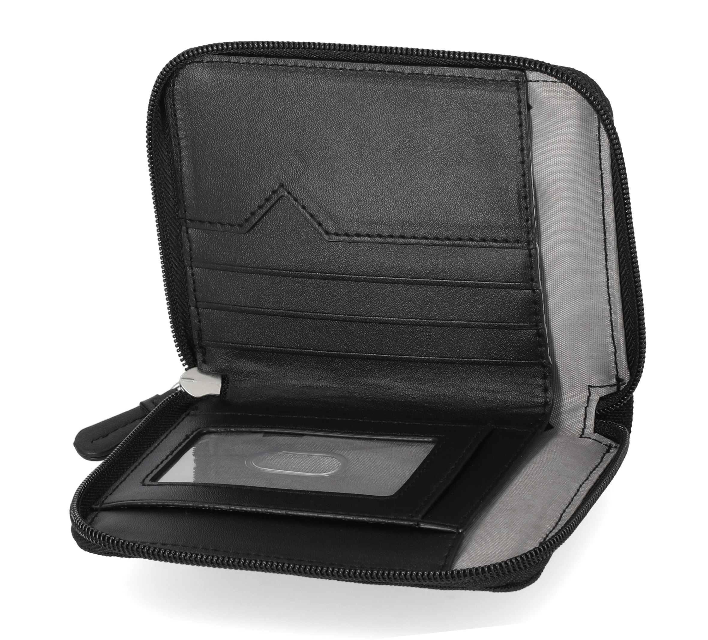 Skull Small Zip Wallet