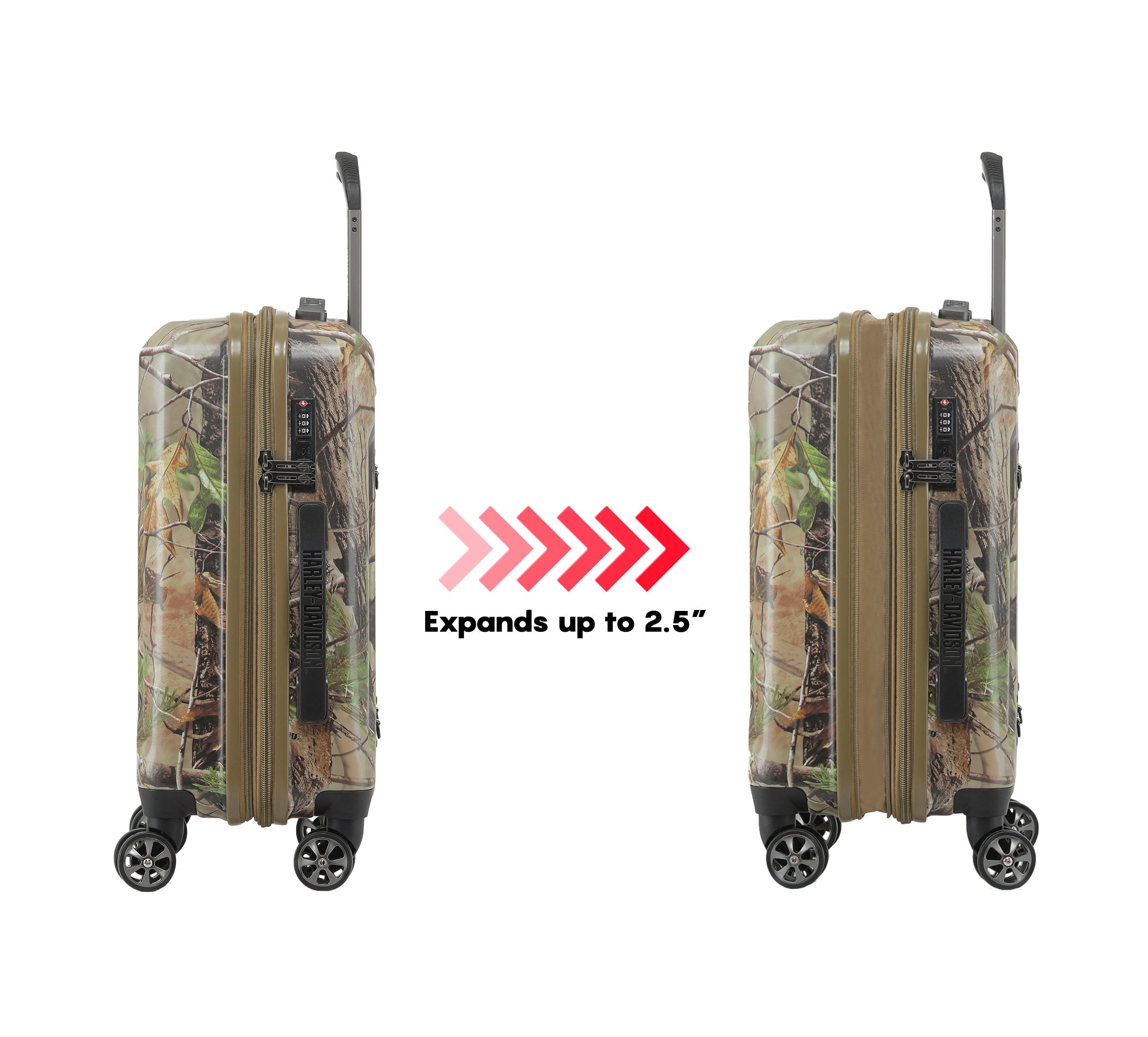 Harley-Davidson x Realtree Touring Hardside 2 Piece Set (22