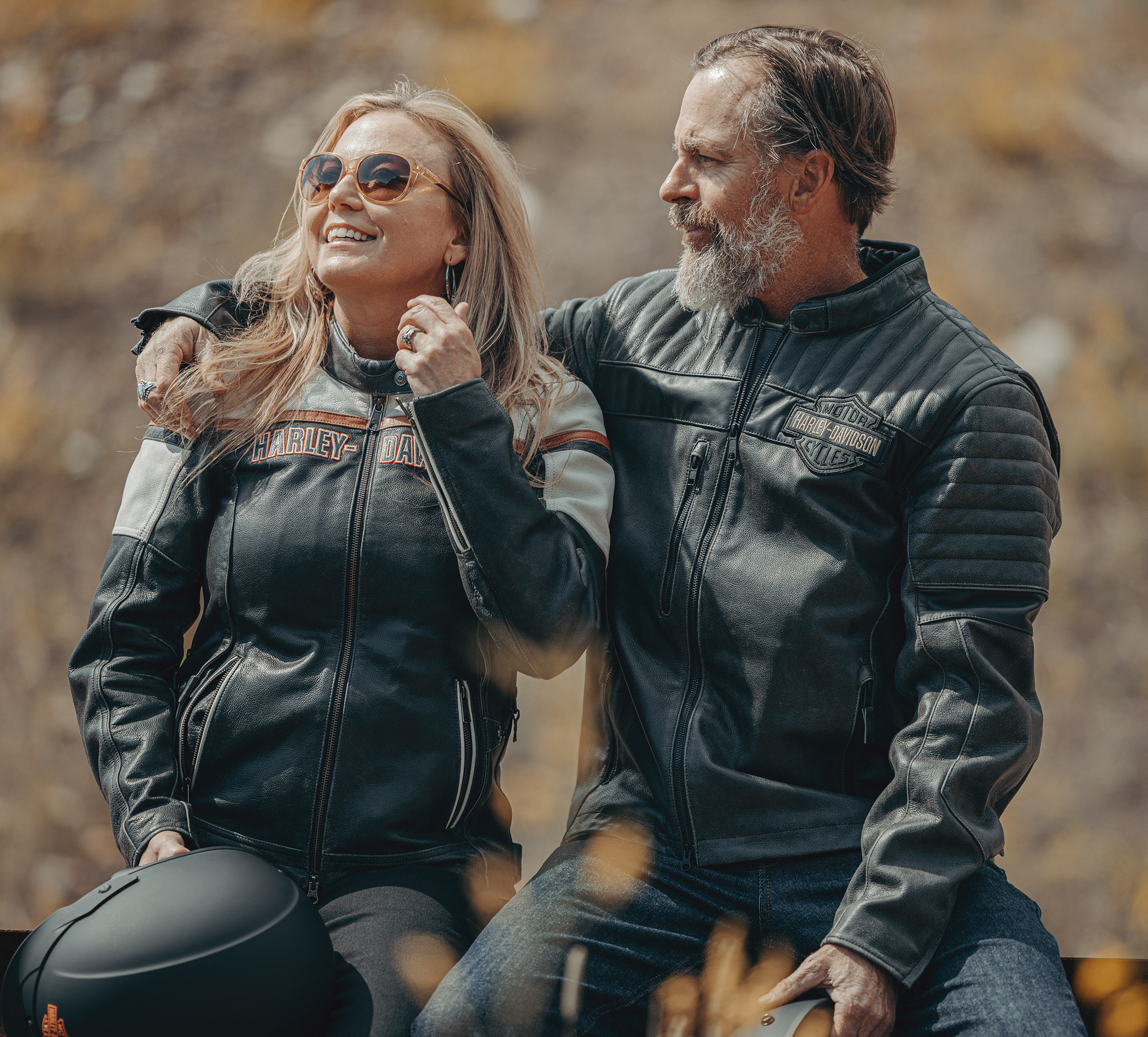 Women's H-D Miss Enthusiast III Leather Riding Jacket | Harley