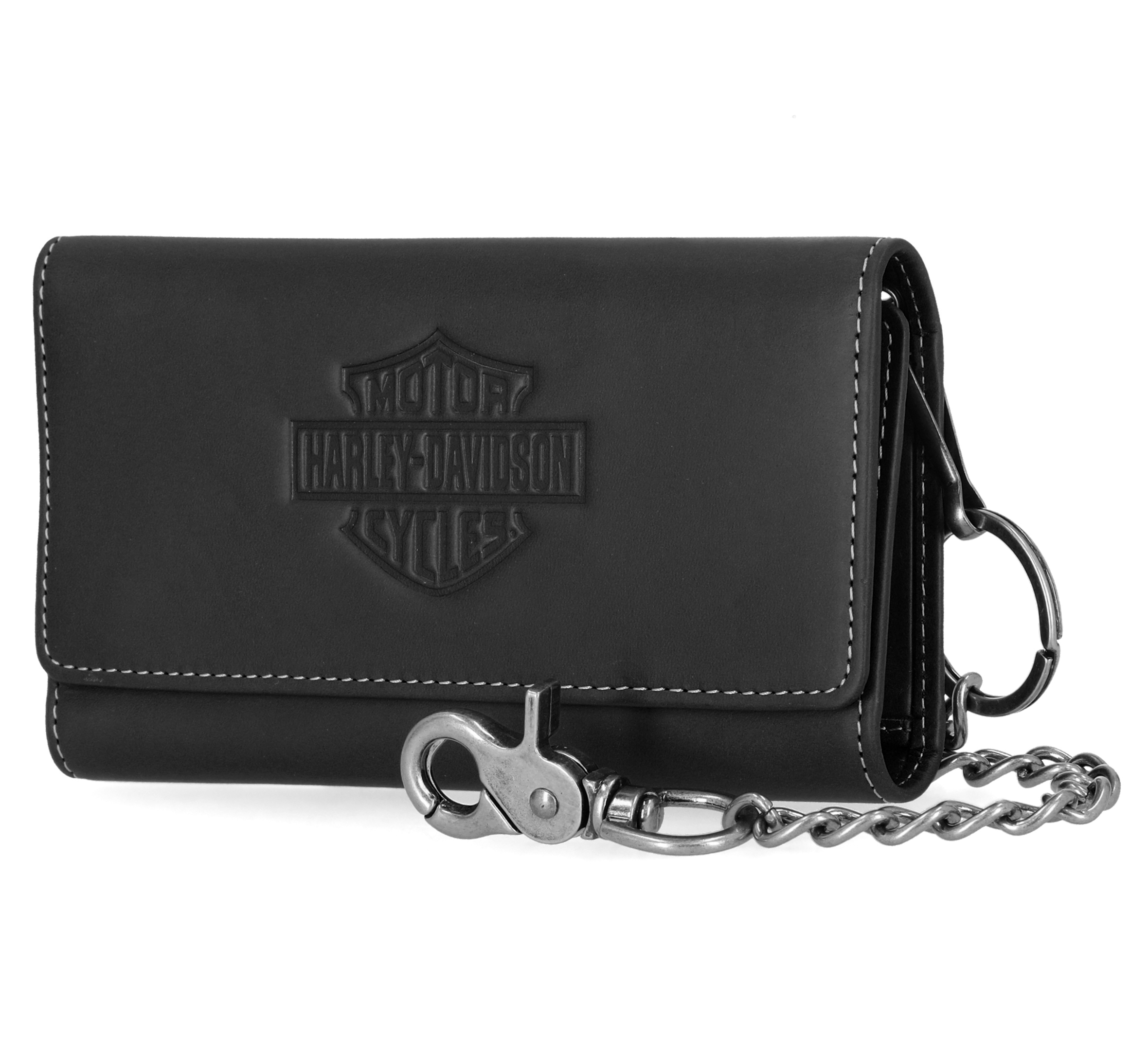 Bar & Shield Trucker Wallet With Chain | Harley-Davidson USA