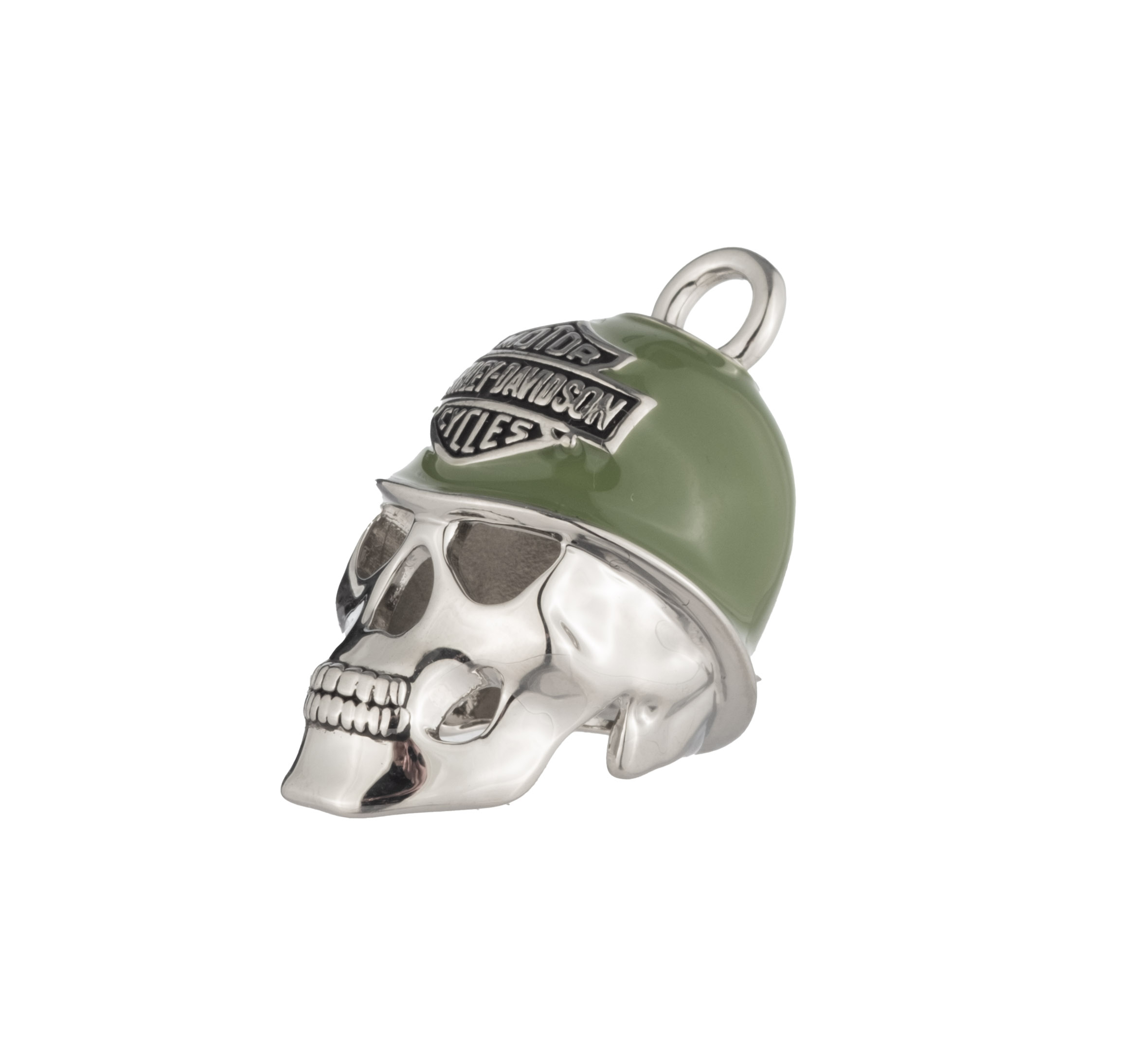 Military Helmet Skull Ride Bell