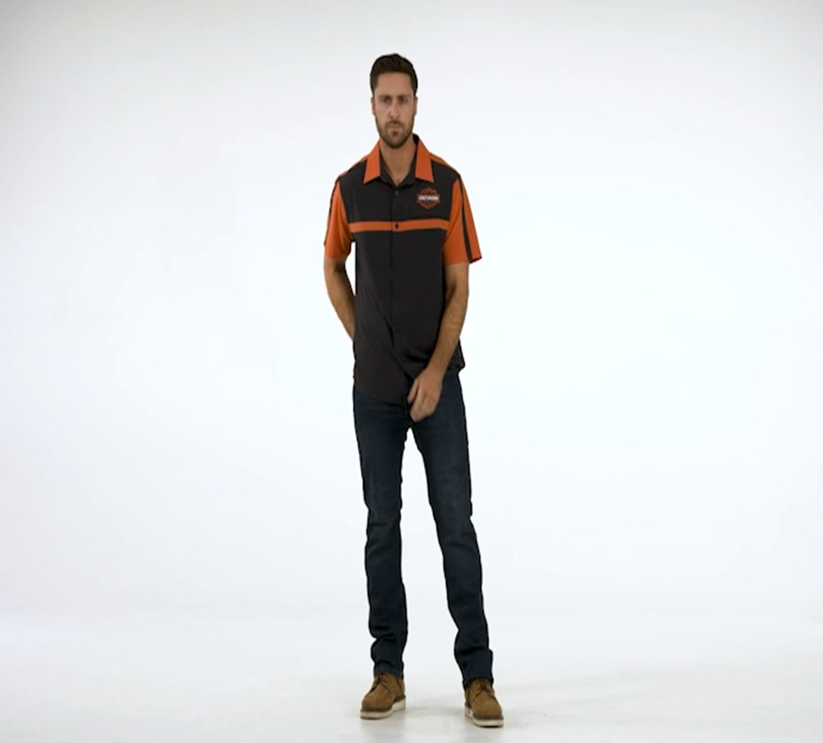 Coolcore® Bar & Shield Shirt für Herren