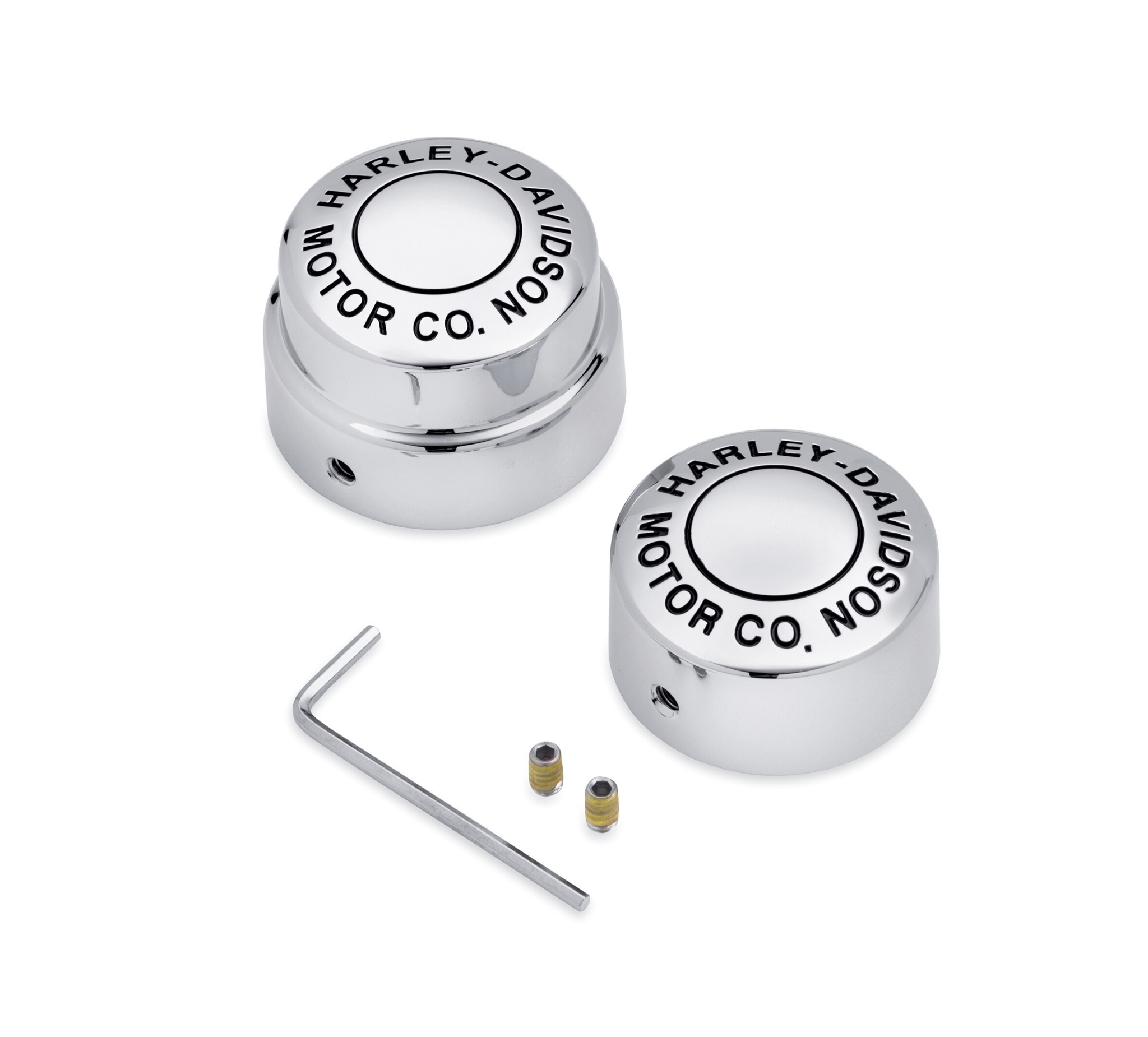 Harley-Davidson Motor Co. Rear Axle Nut Covers