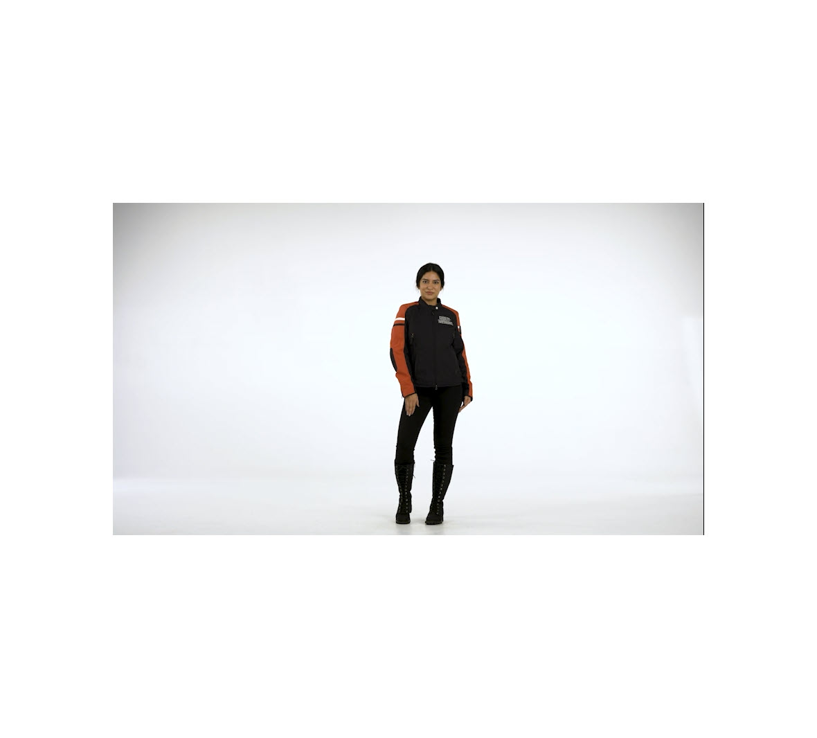 Women's Hazard Waterproof Textile Riding Jacket