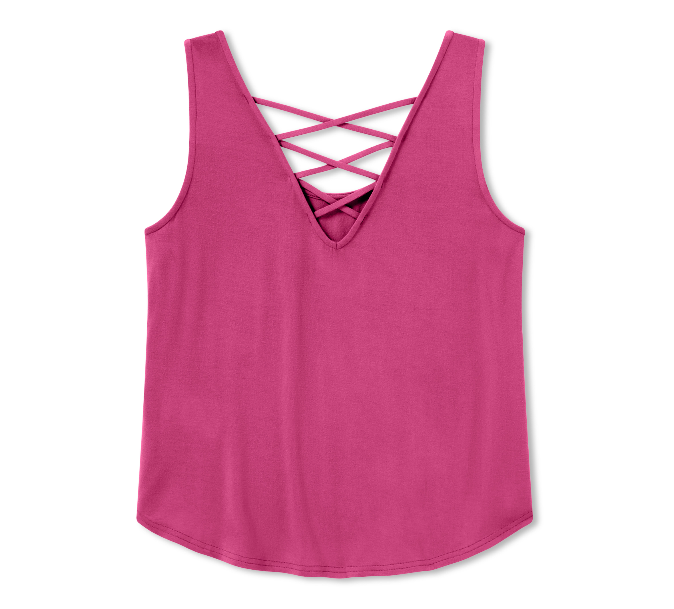 ハーレーダビットソン　　MADE IN　USA　レディース Women's Bling Just Ride Laced Back Tank | Harley-Davidson USA