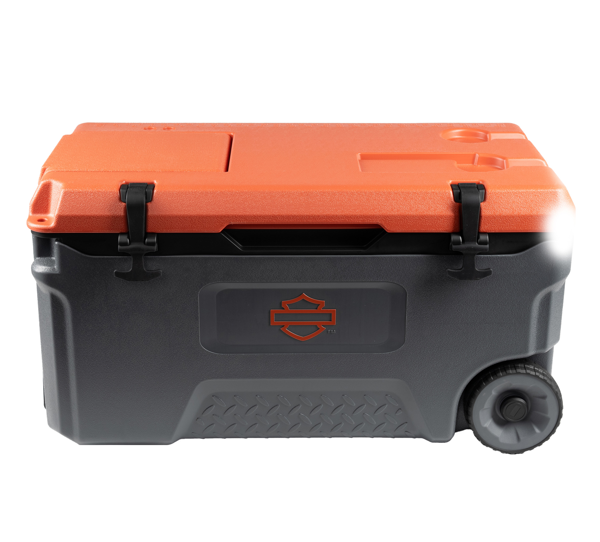 Open Bar & Shield Wheeled Cooler