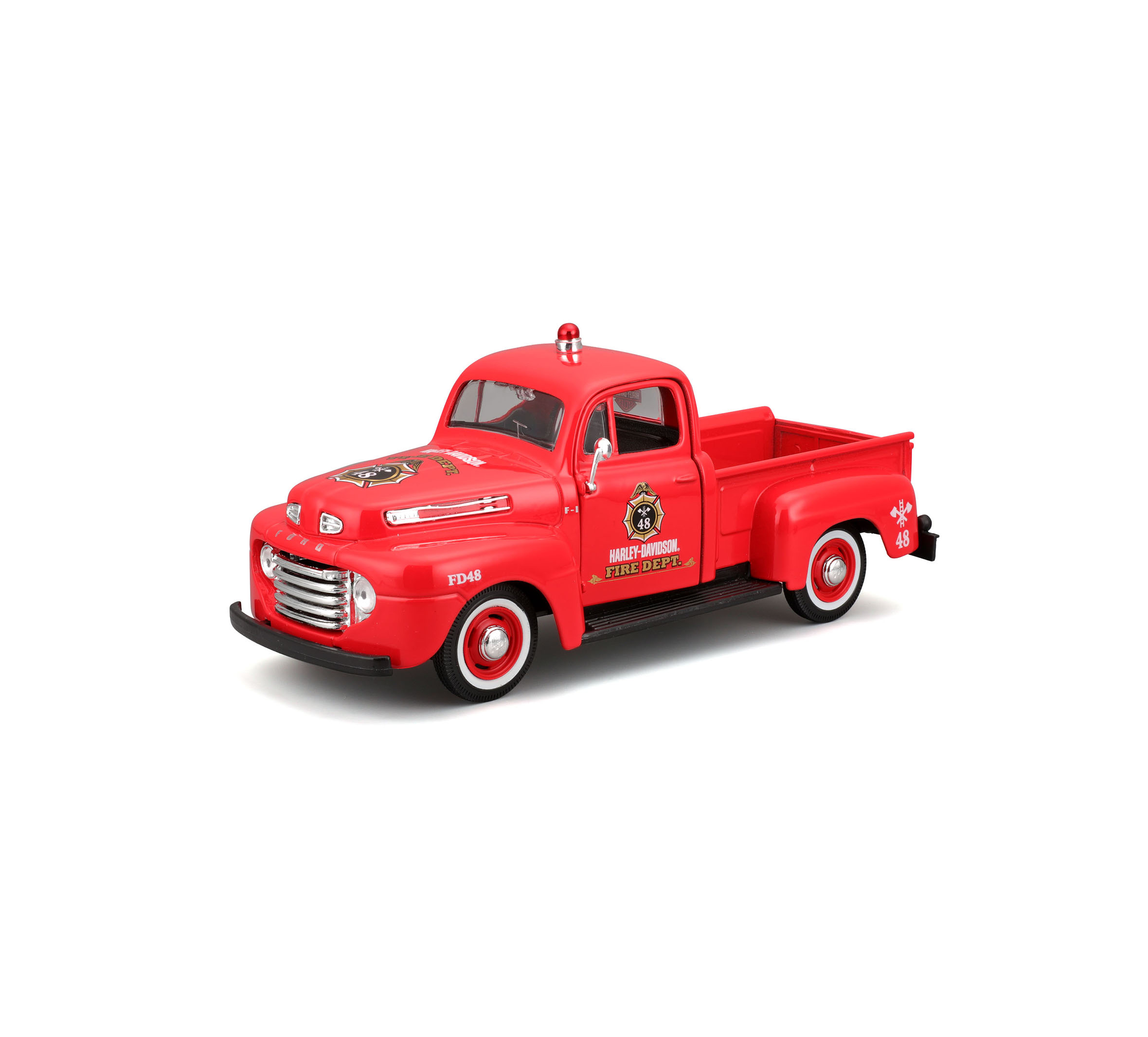 H-D 1:24 Scale Diecast '36 EL Knucklehead + 1948 Ford F-1