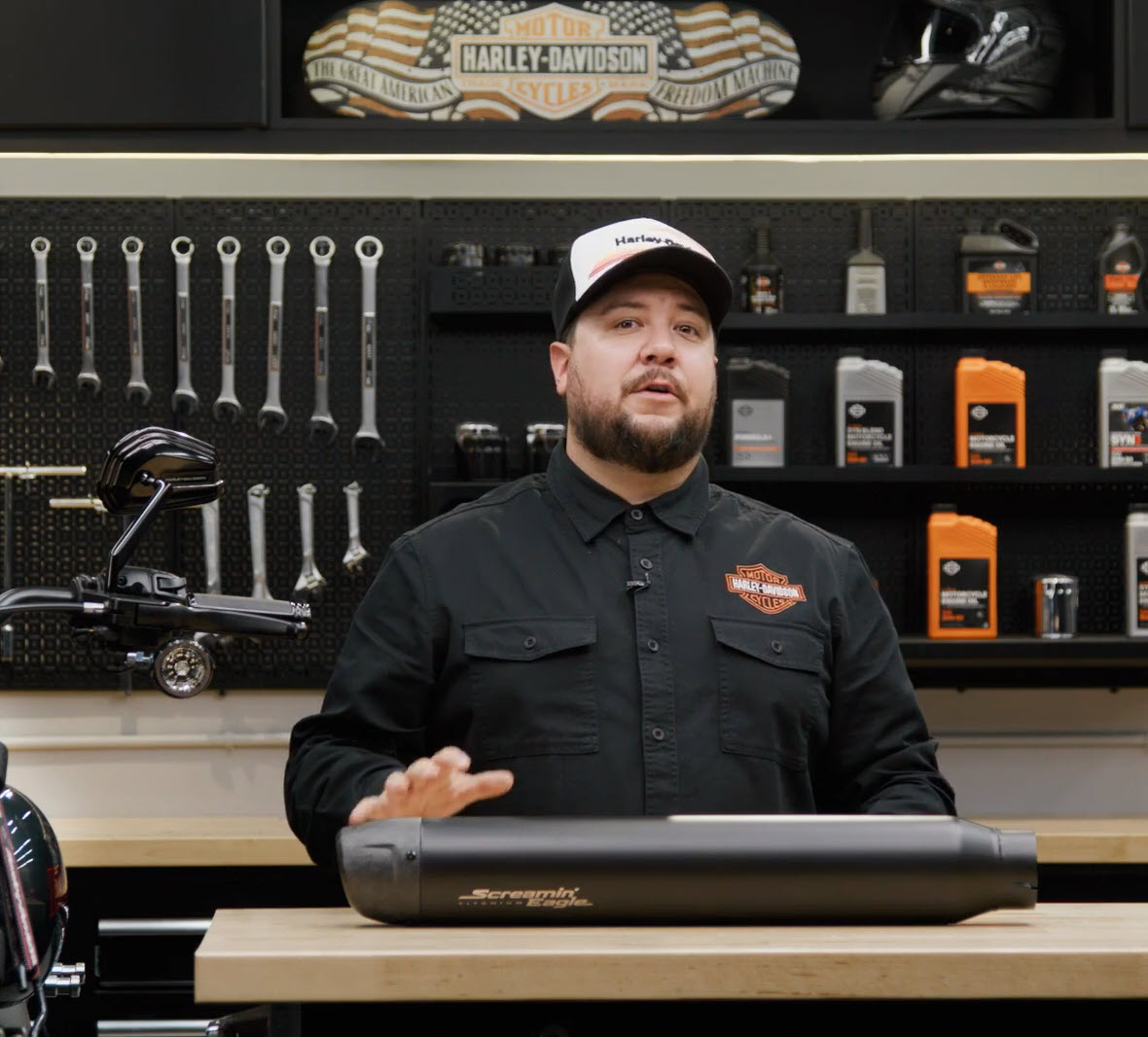 Screamin' Eagle Extreme Flow Titanium Slip-On Muffler