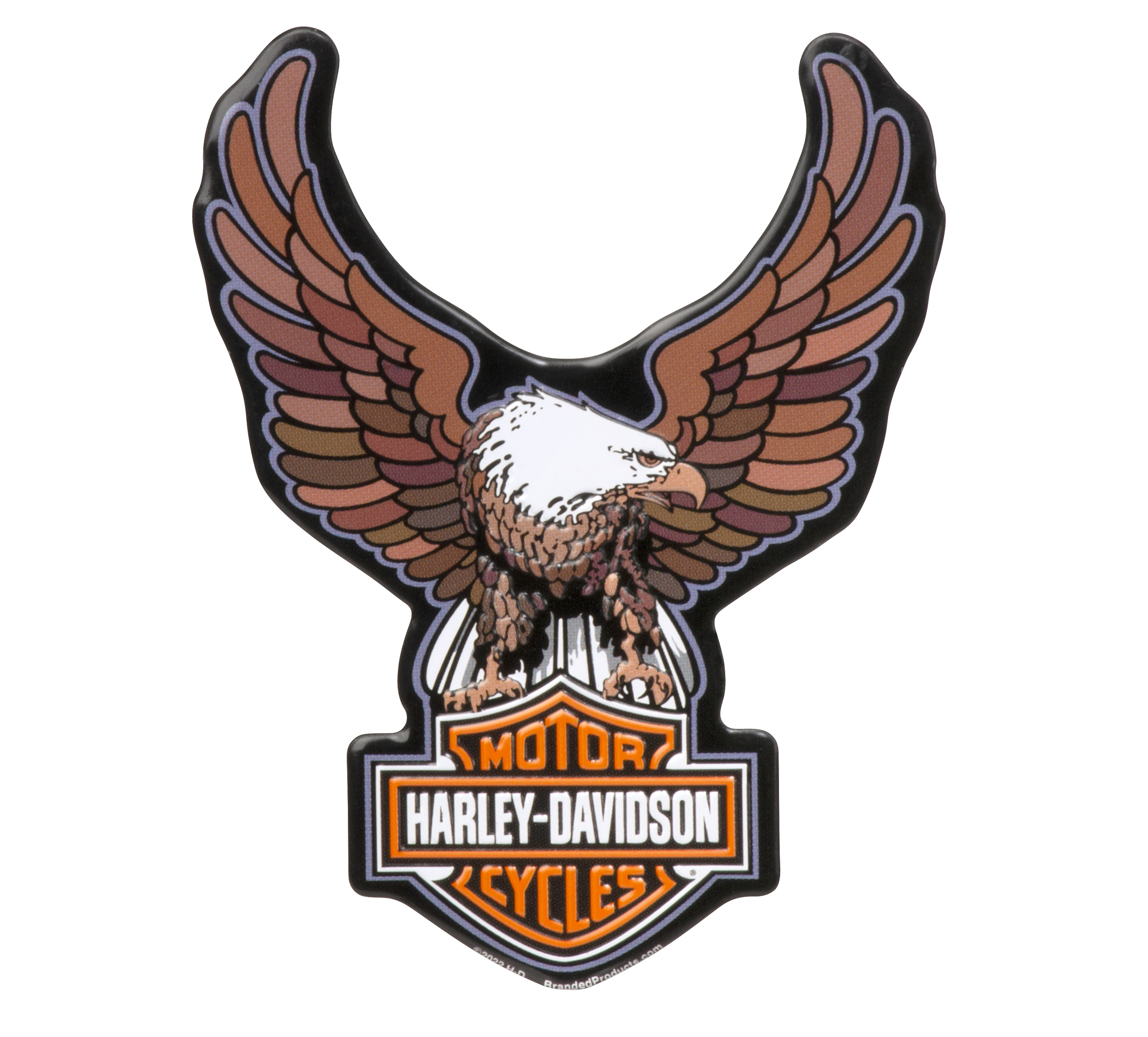 H-D Bar & Shield Eagle Tin Magnet