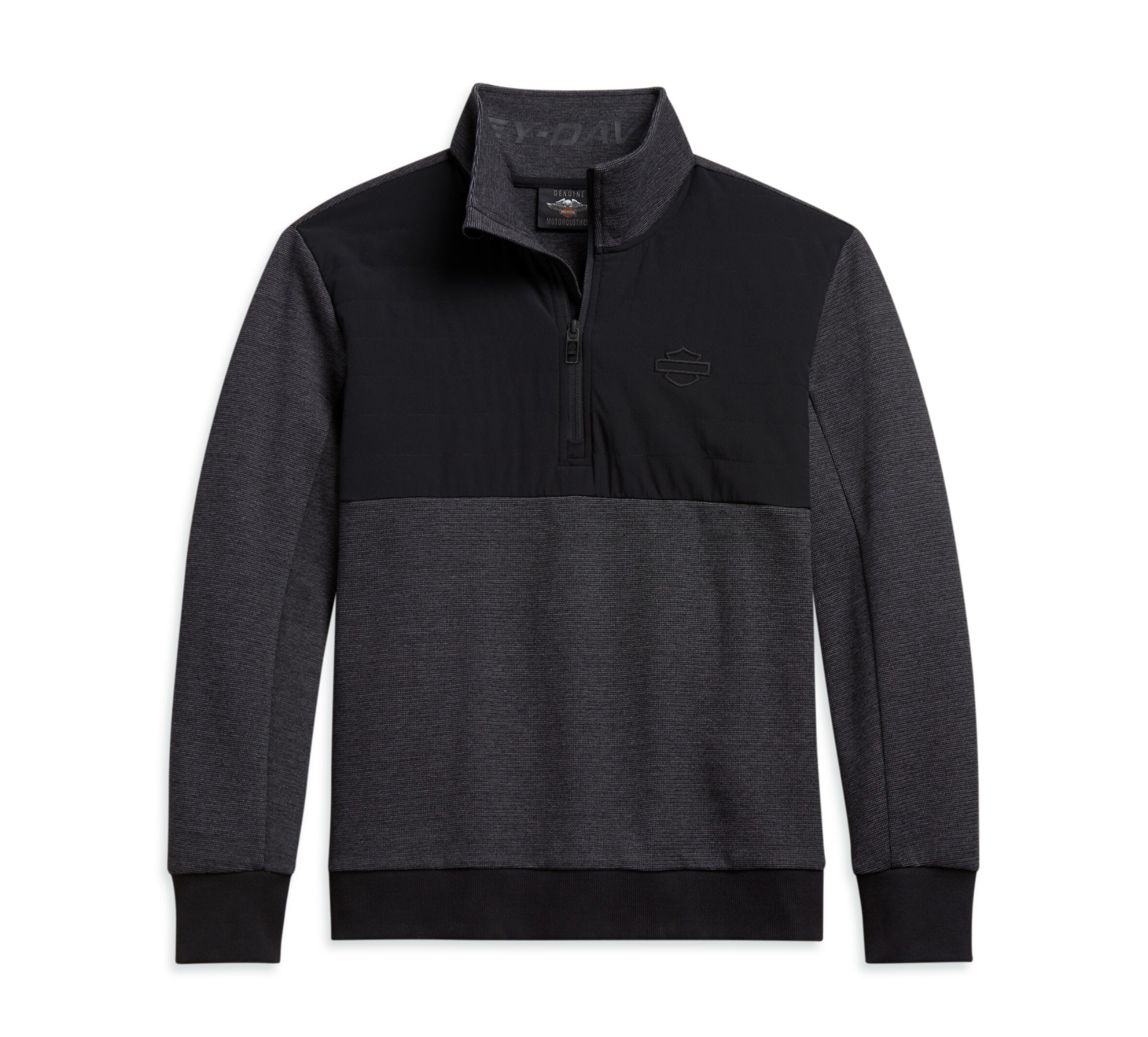 Men's Logo Mockneck Sweater - Slim Fit