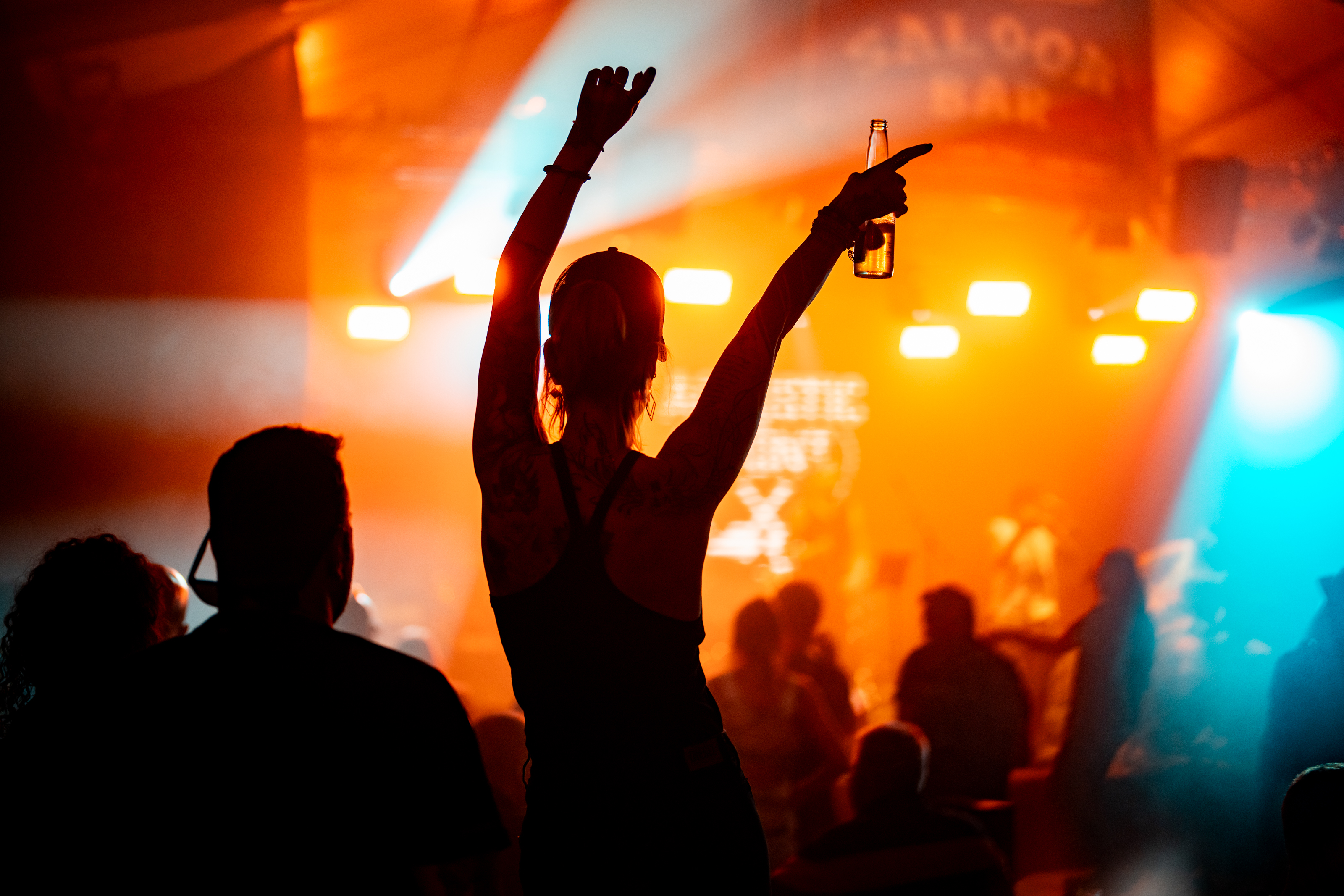 Live music concert at European Bike Week